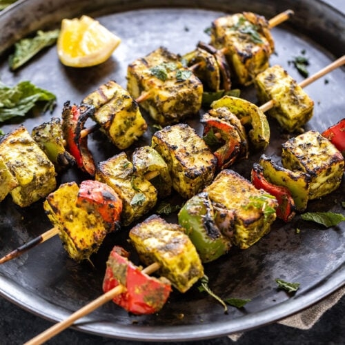 Paneer Haryali Kebab