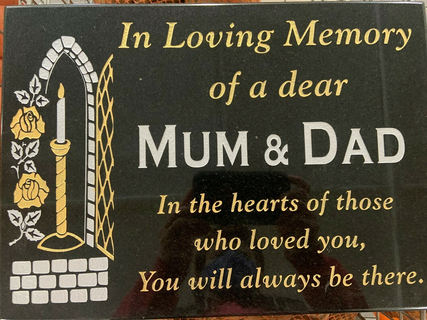 Gravestone Mum & Dad