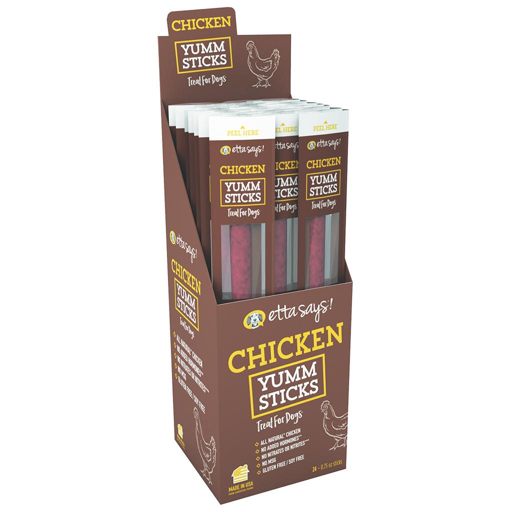 Etta Says 41400802 Yum Sticks Chicken Dog Treat
