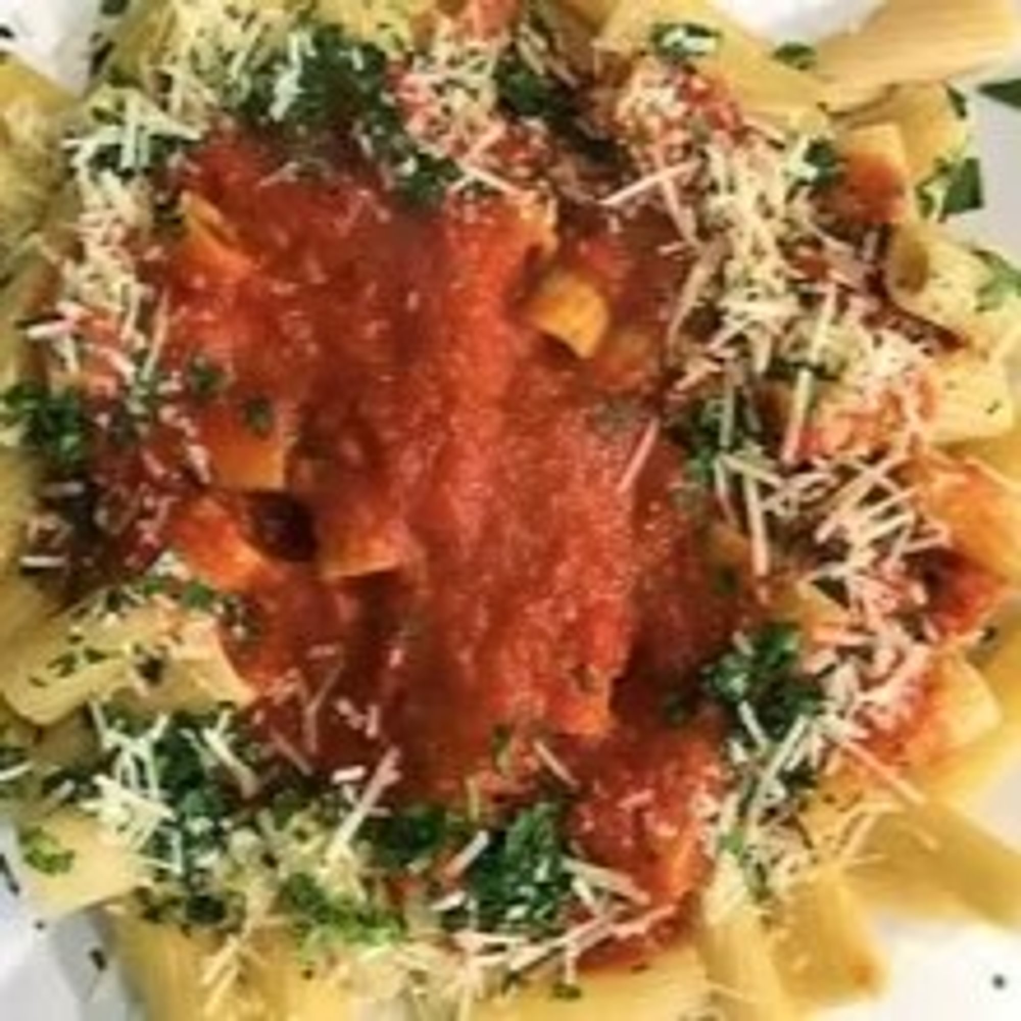 Pasta with Marinara Sauce
