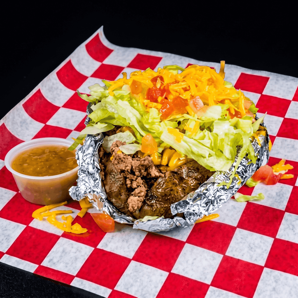 Beef Taco Potato