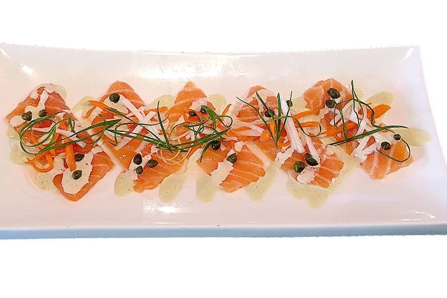 Salmon Carpaccio