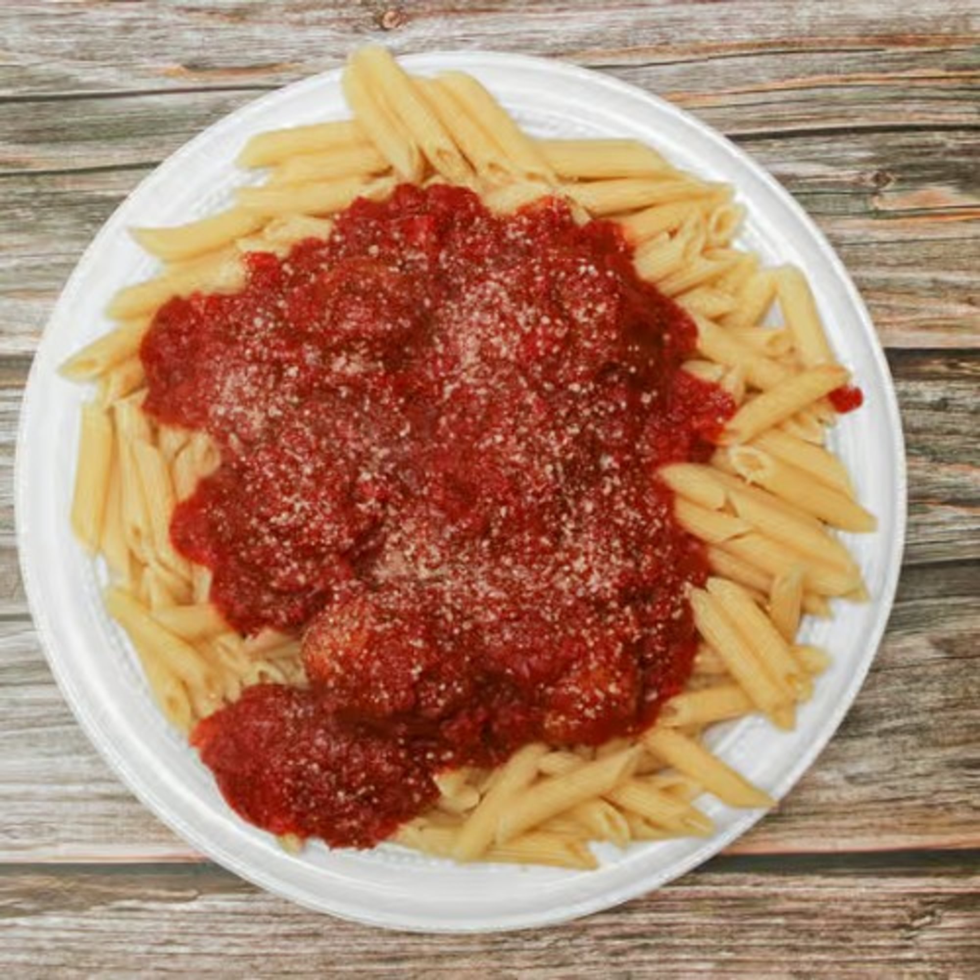 Pasta with Meatball and Tomato Sauce