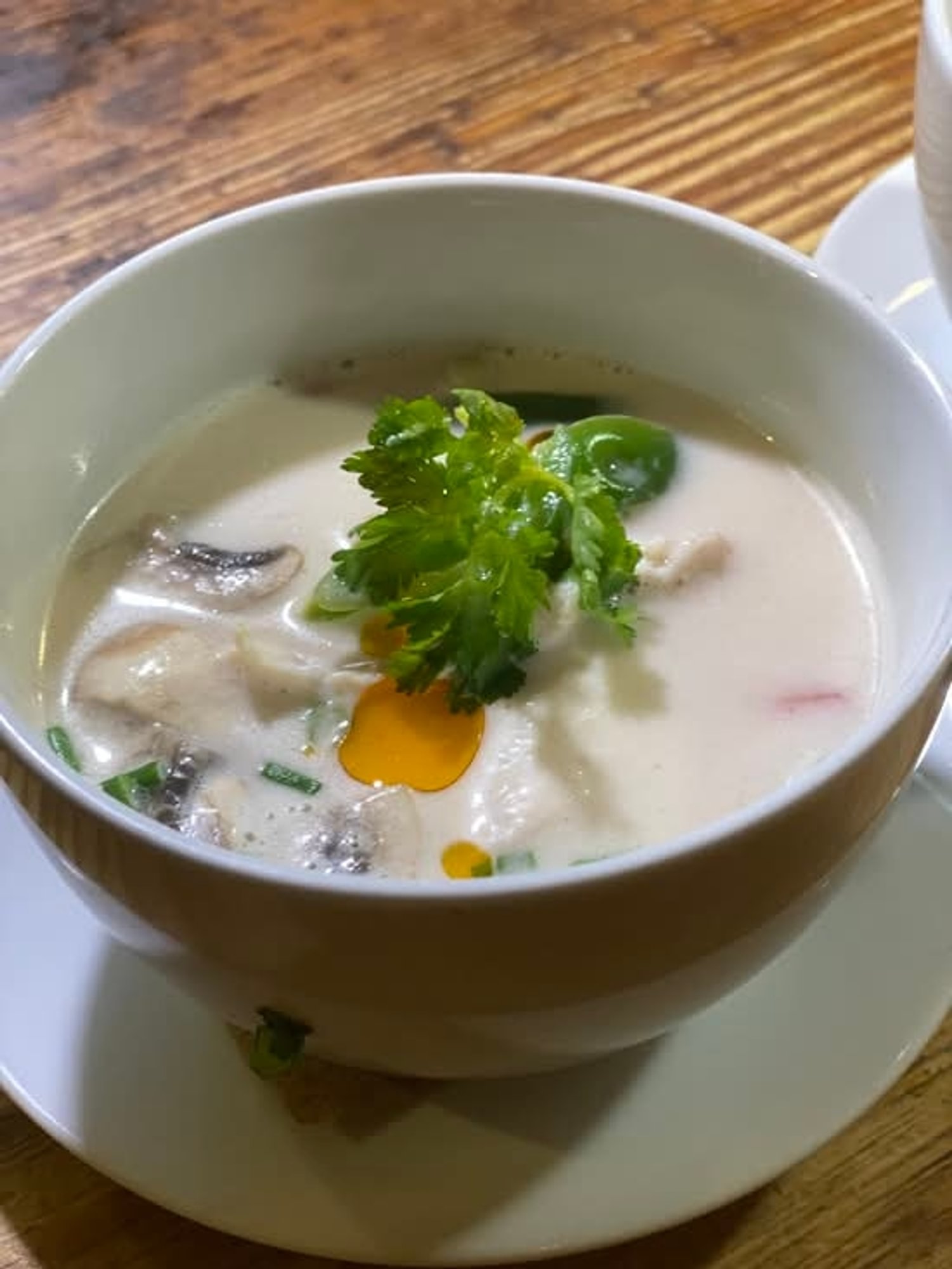 Vegetarian Tom Kha Phak