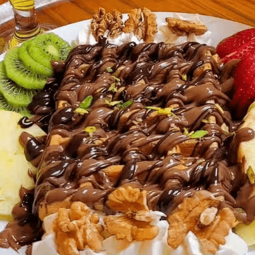 Waffle fruity