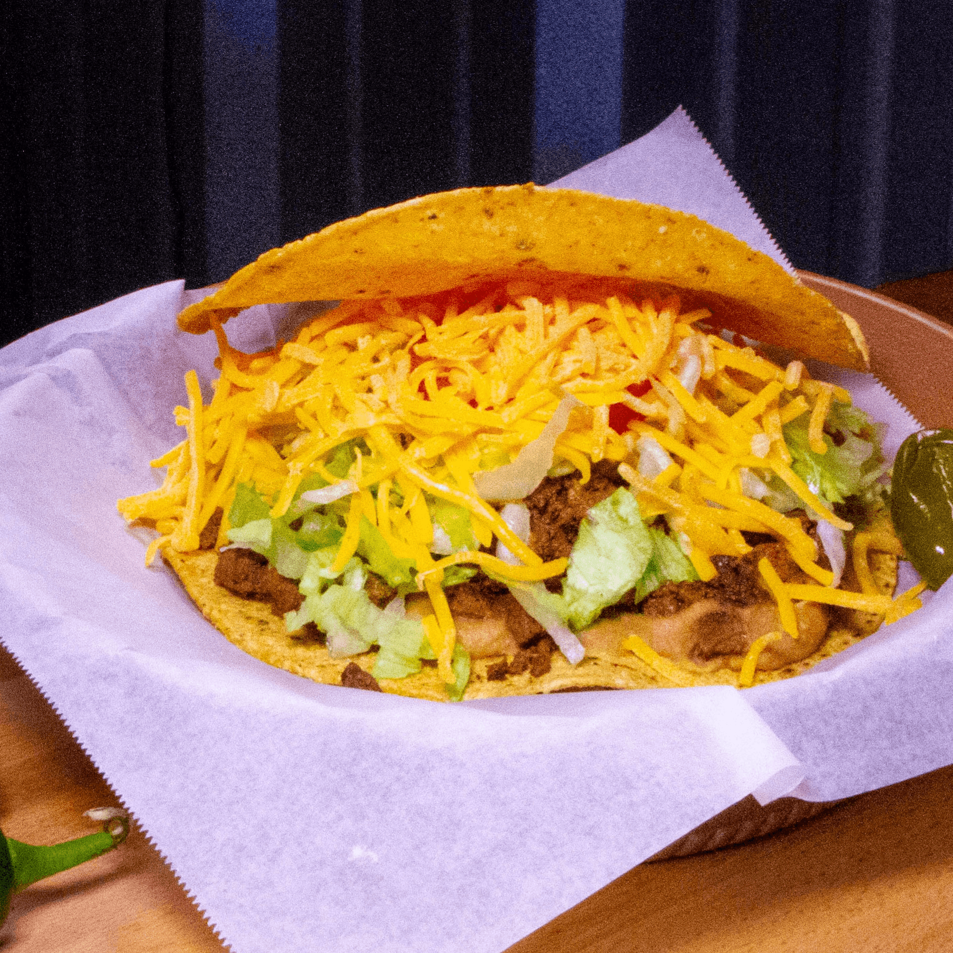 Tostada de Carne Asada