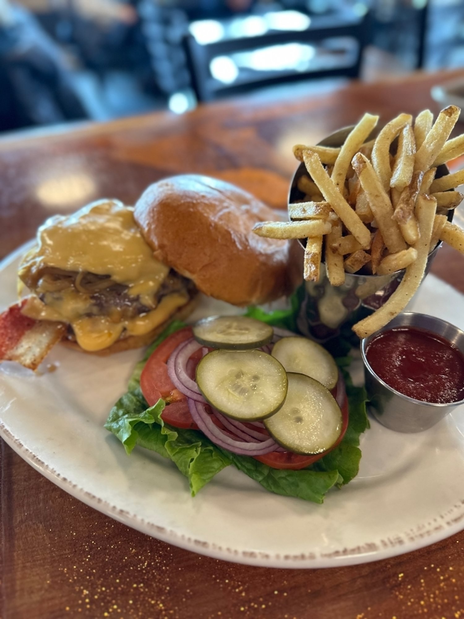 Double Bacon Smash Burger