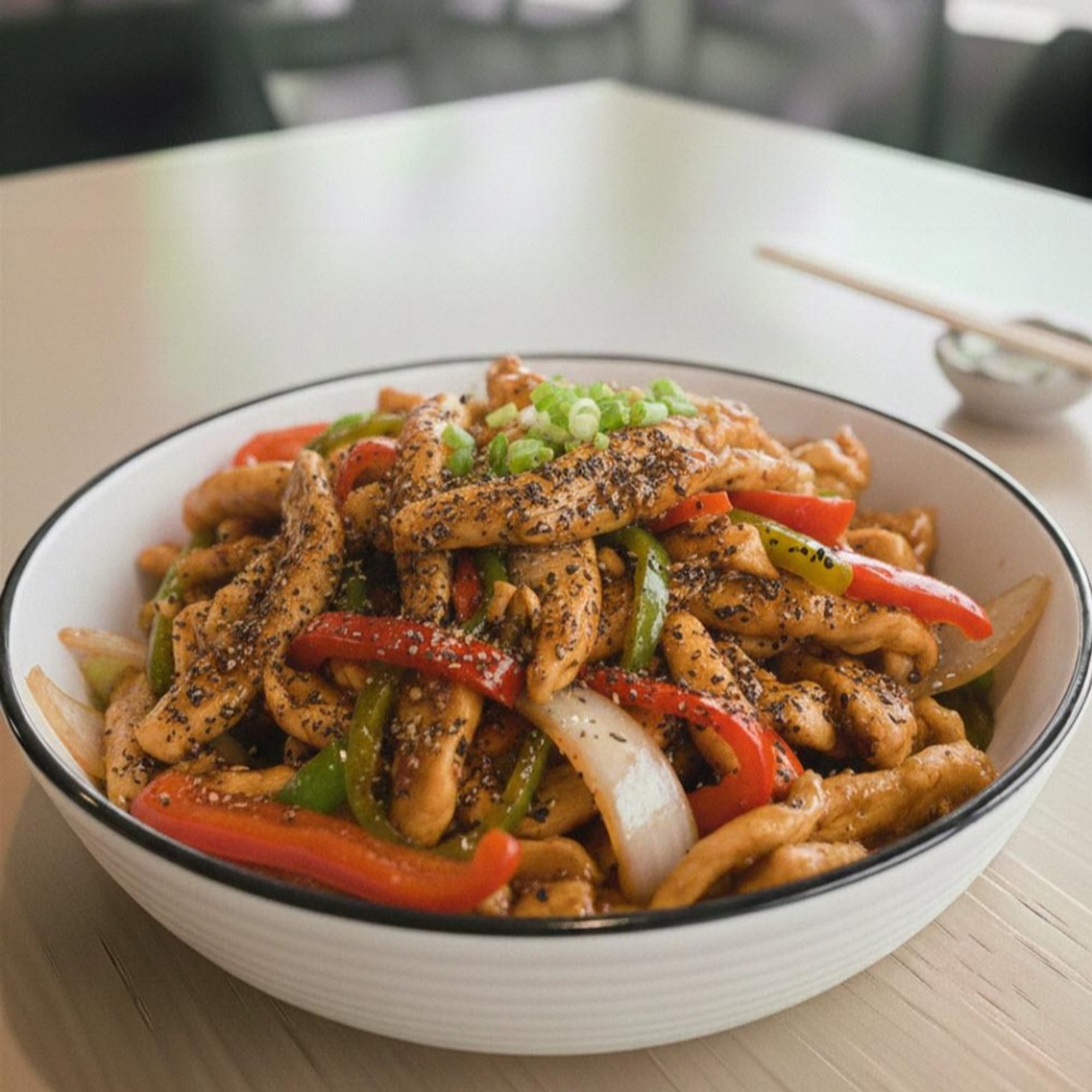 Black Pepper Chicken
