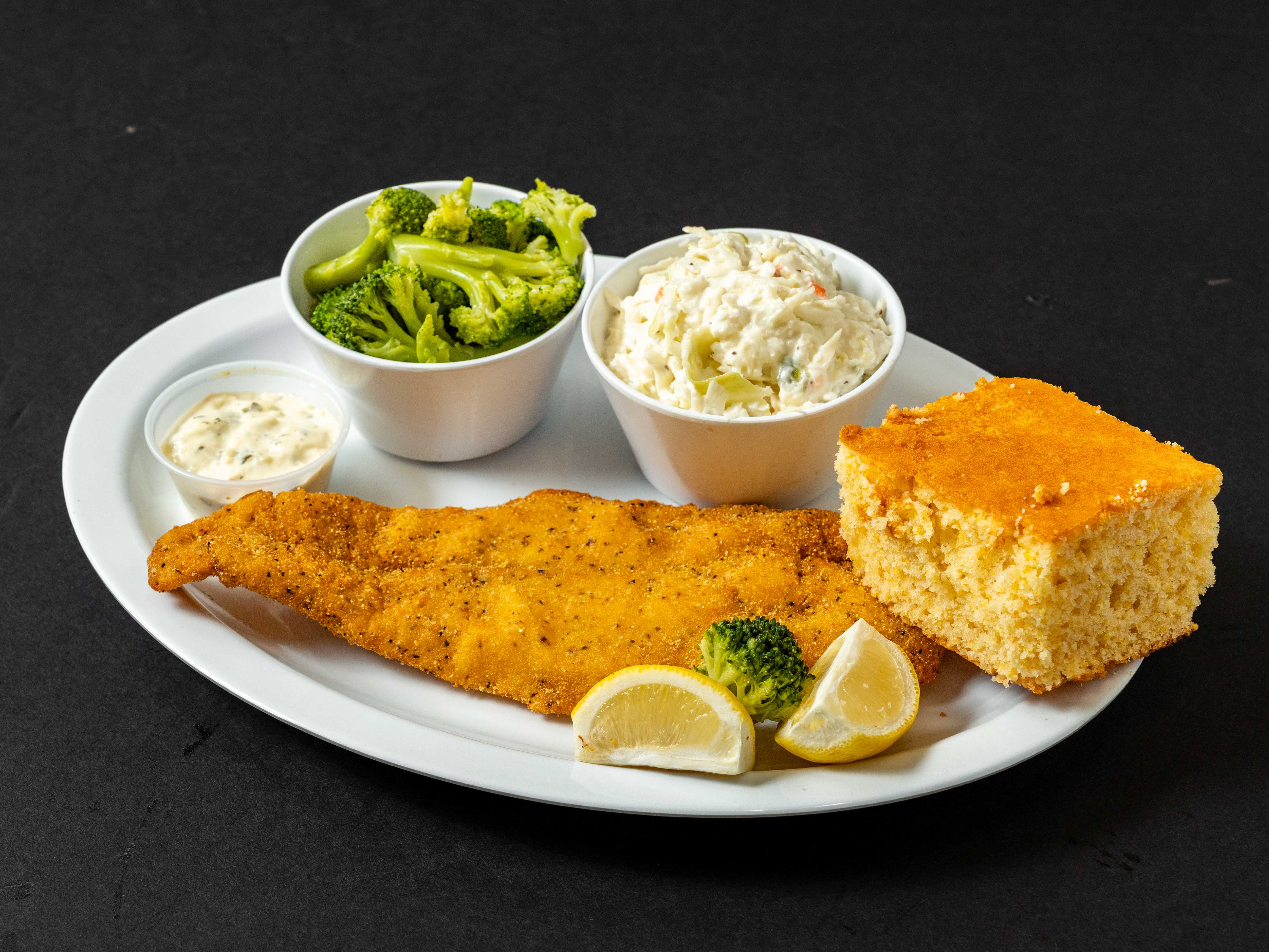 13. Half Order Fried Fillet Of Flounder