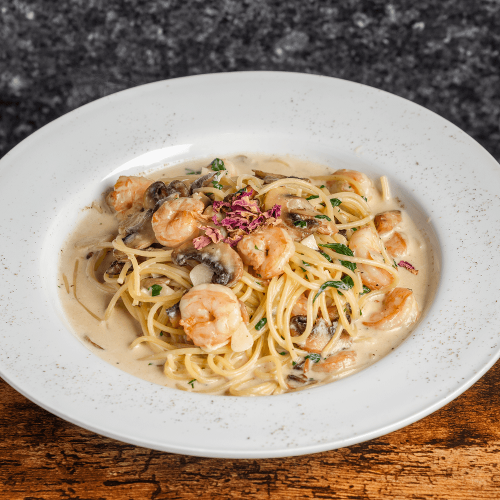 Spaghetti Con Scampi