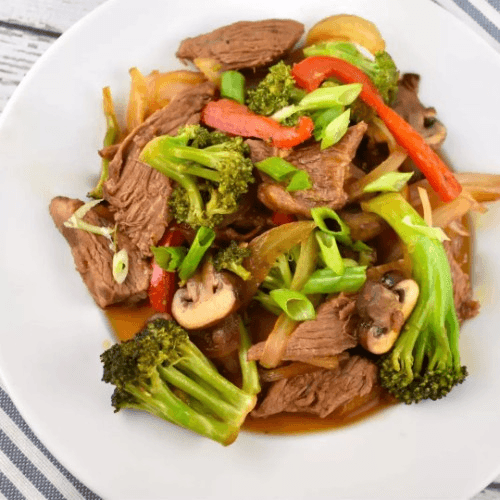 Beef & Assorted Vegetables
