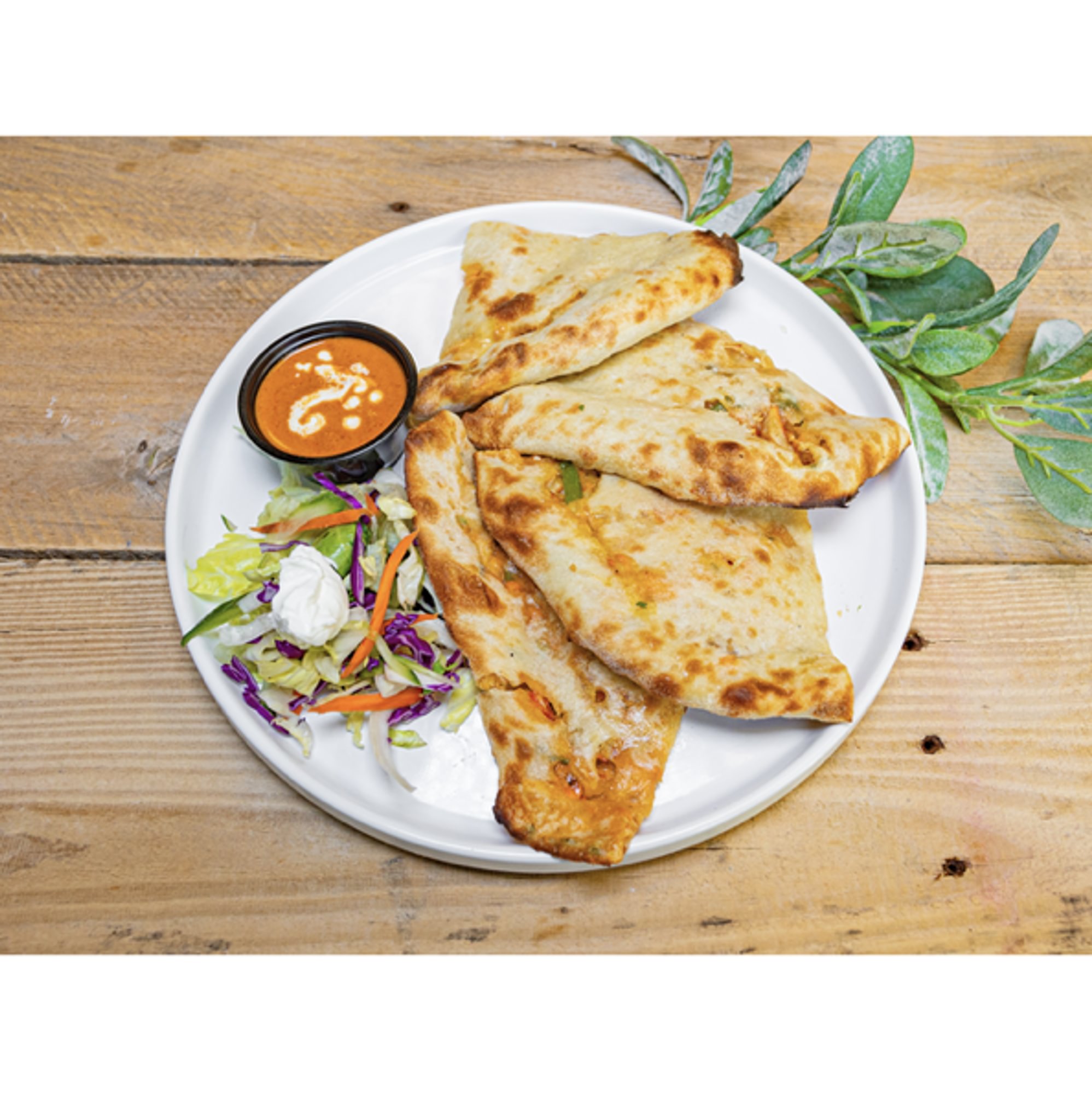 Chicken & Cheese Naan