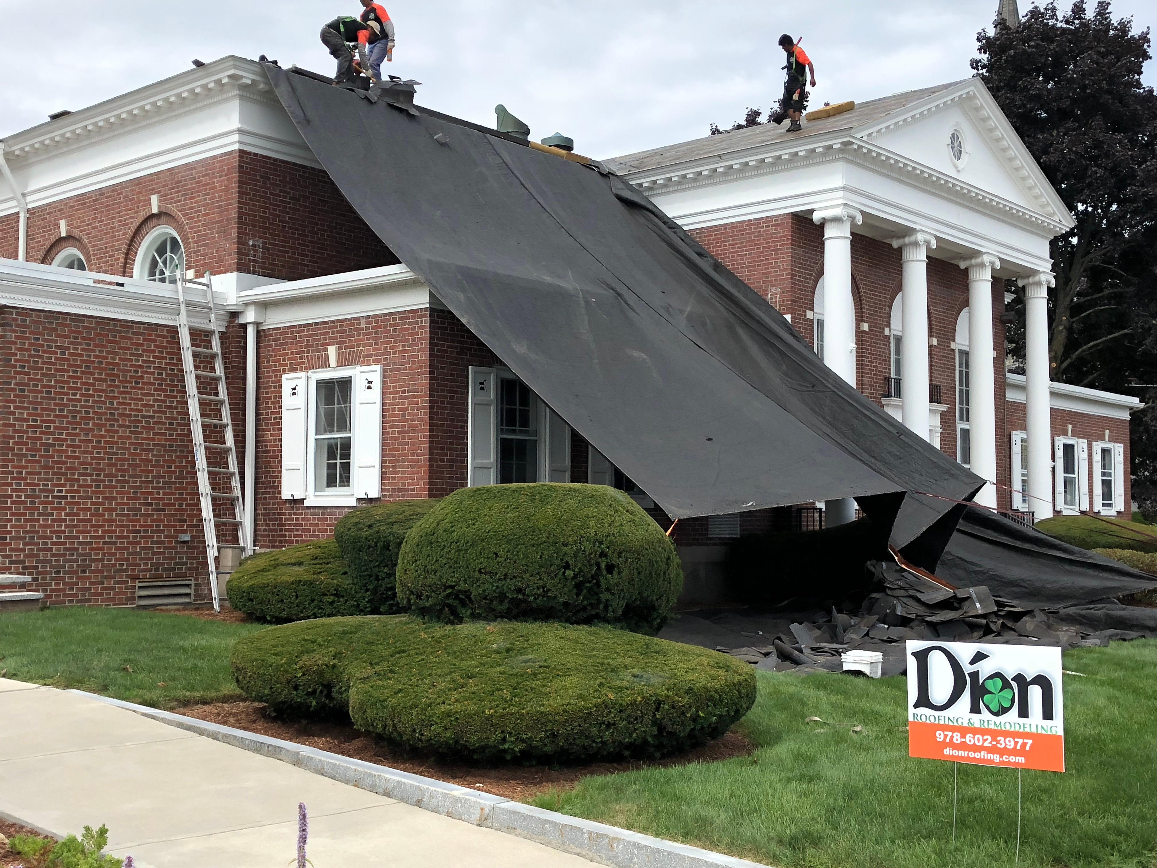 Dion Roofing and Remodeling Logo