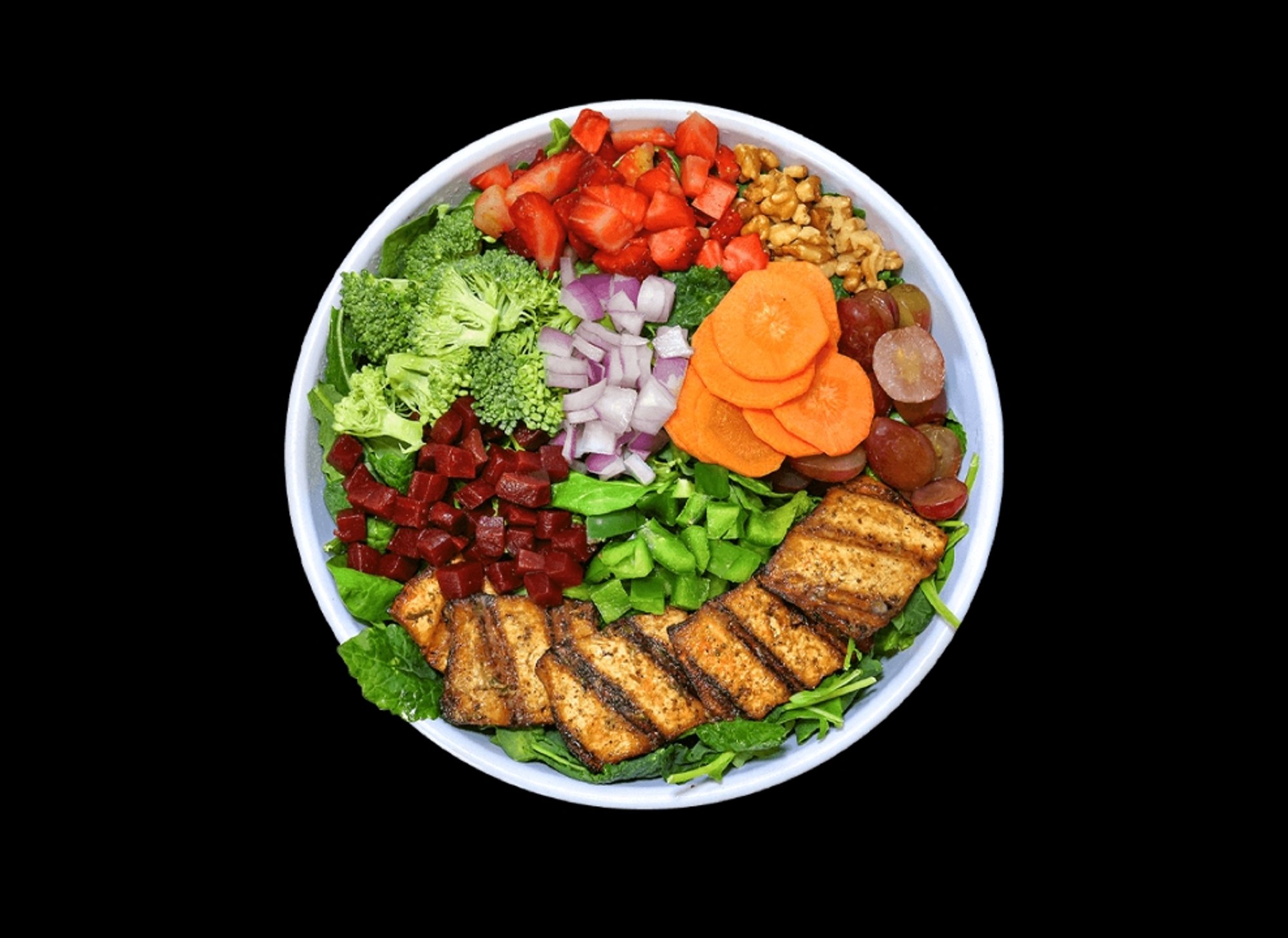 Grilled Tofu Salad