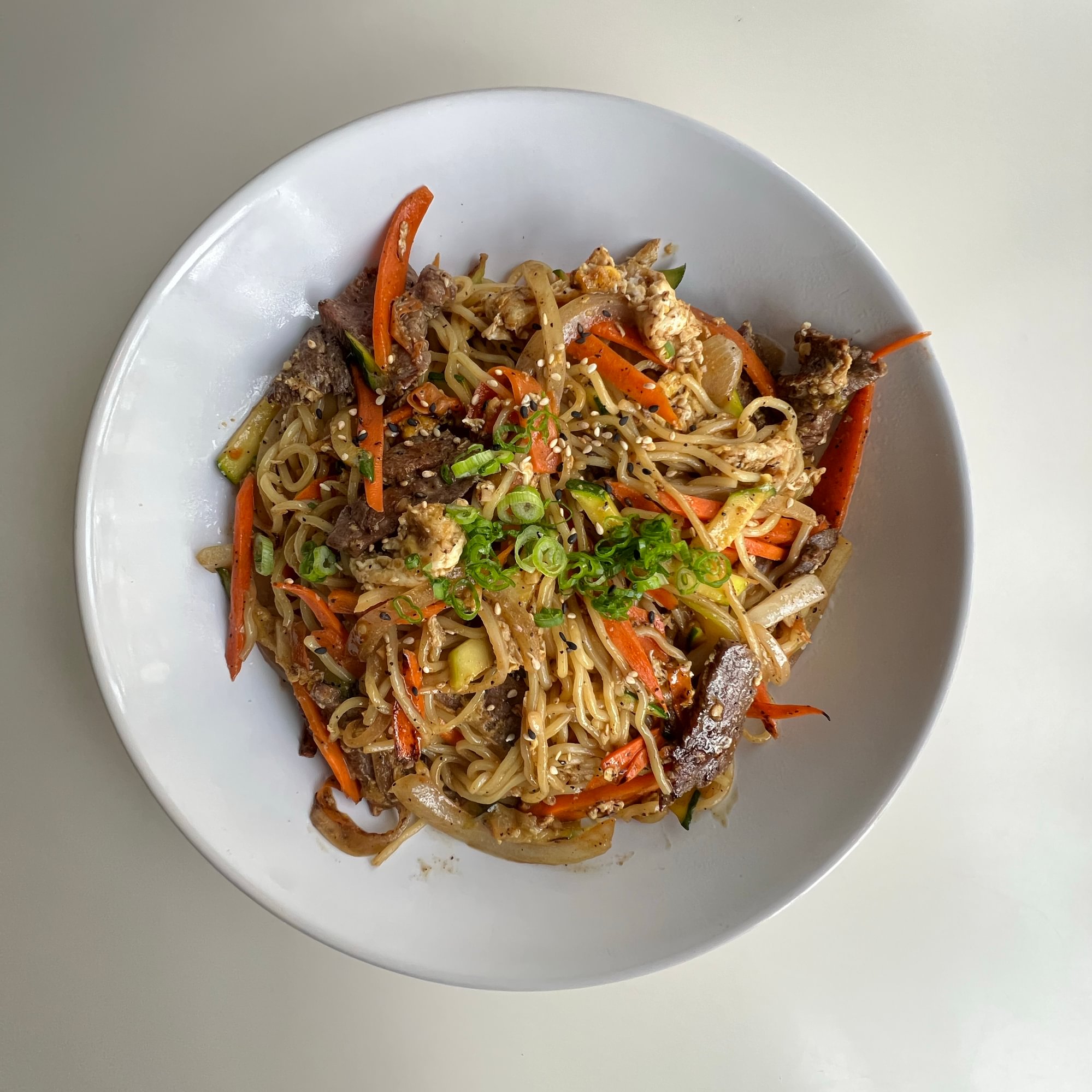 Yaki Soba Noodles Beef