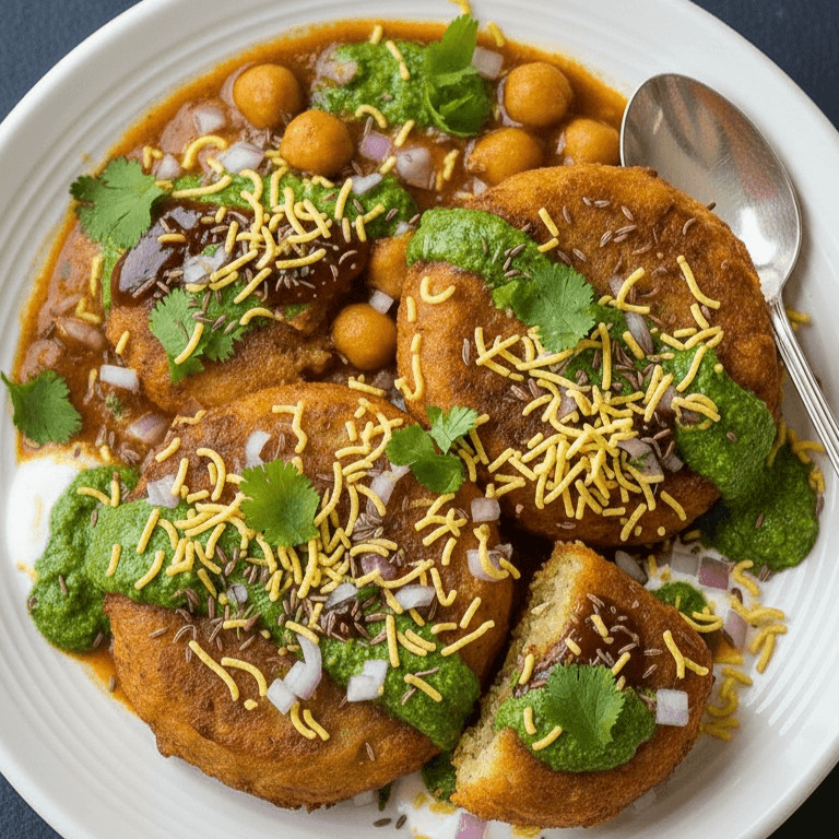 Aloo Tikki Chaat