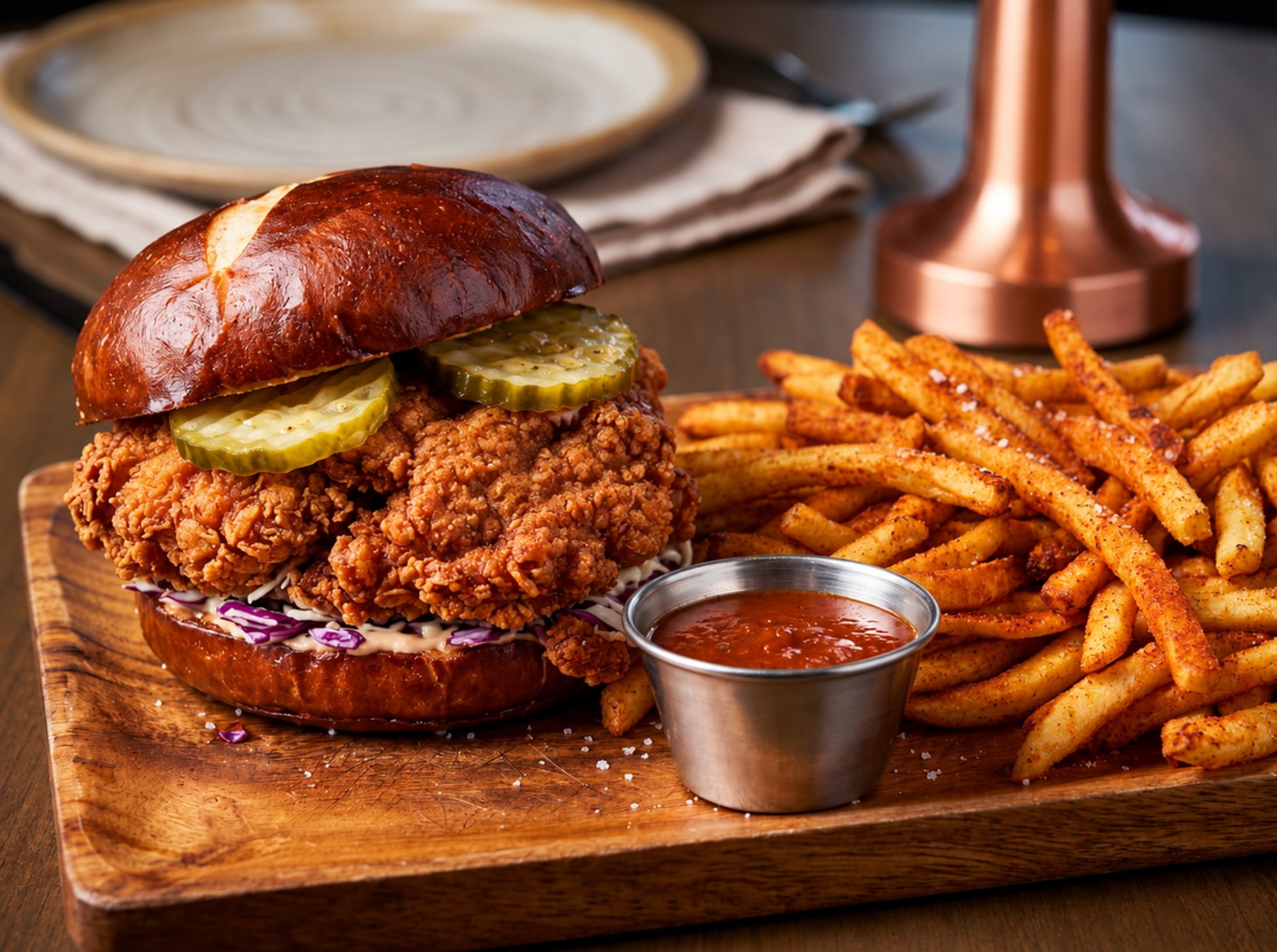 Hot Nashville Chicken Sandwich