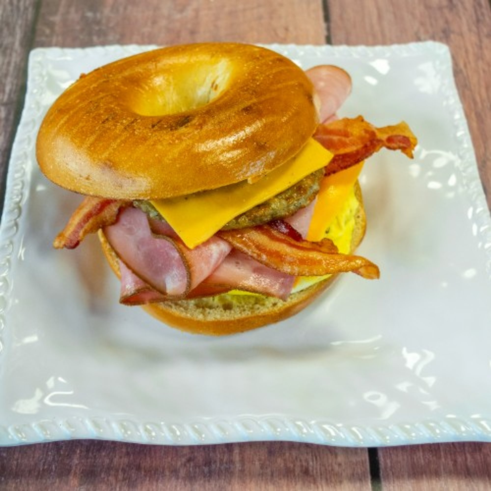Monster Protein Bagel
