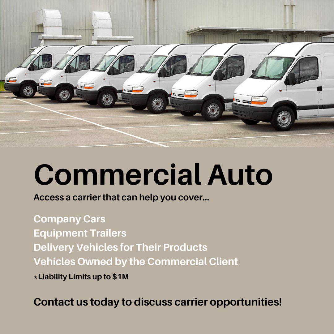 Could your agency benefit from access to a carrier with comprehensive commercial auto solutions? We can help!  CommercialAuto  CommercialInsurance