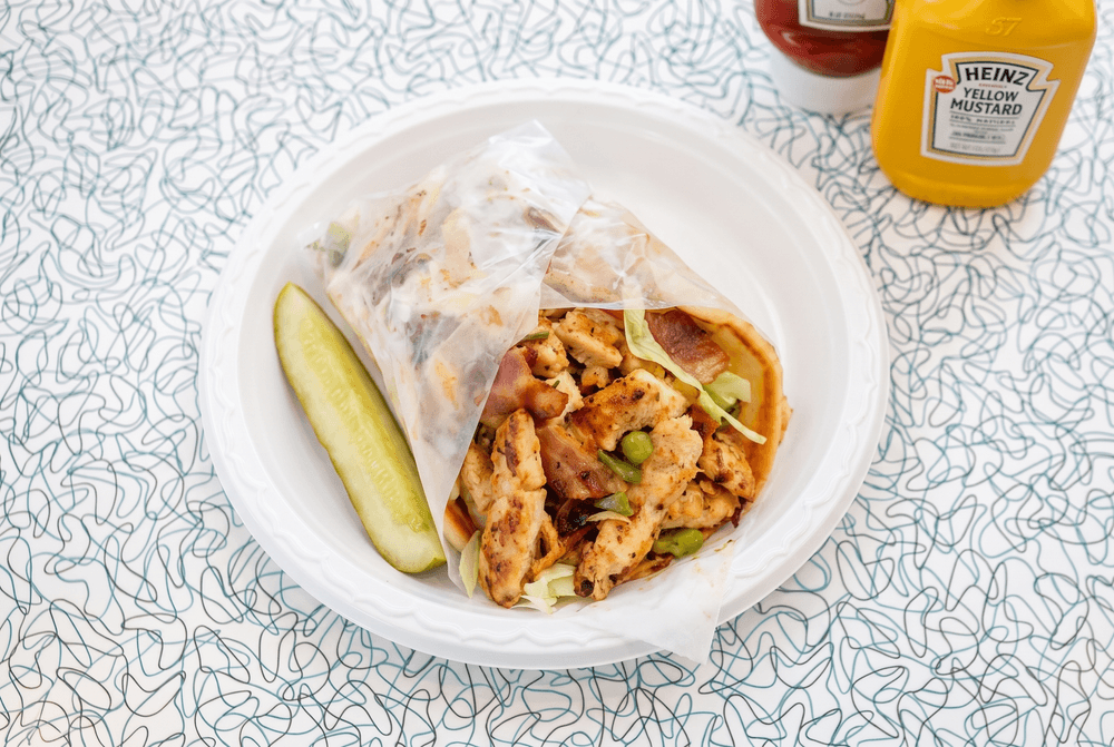 Grilled Chicken Pita