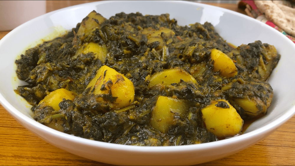 Saag Aloo
