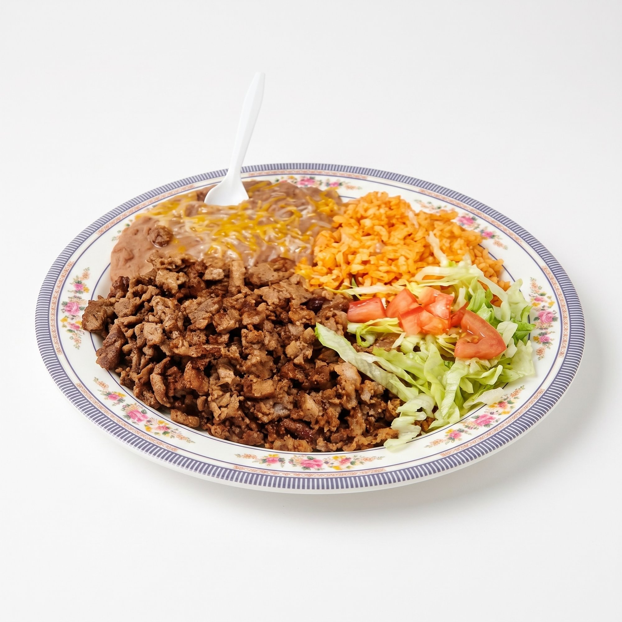 Carne Asada Combo Plate