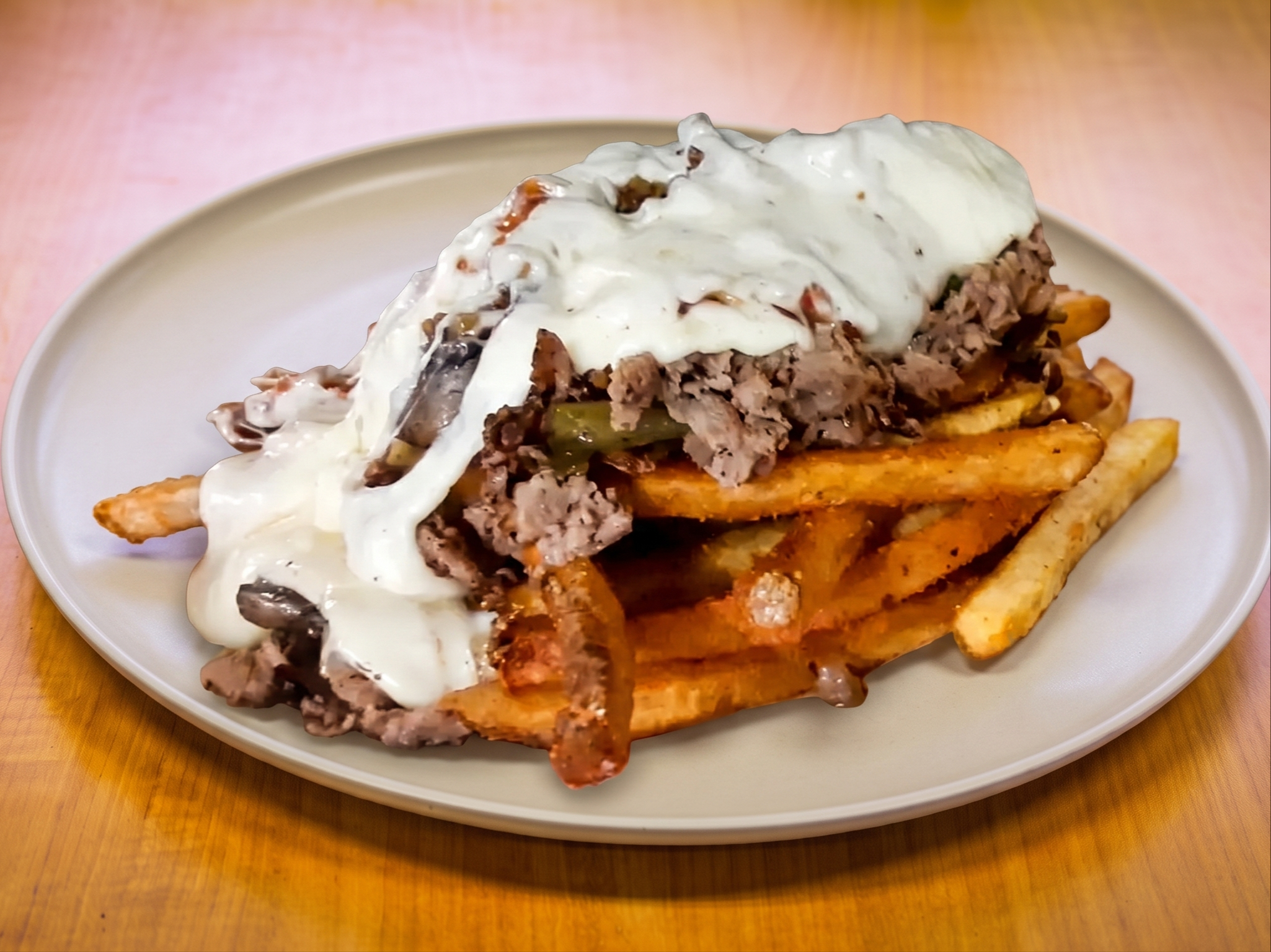 Loaded Philly Fries