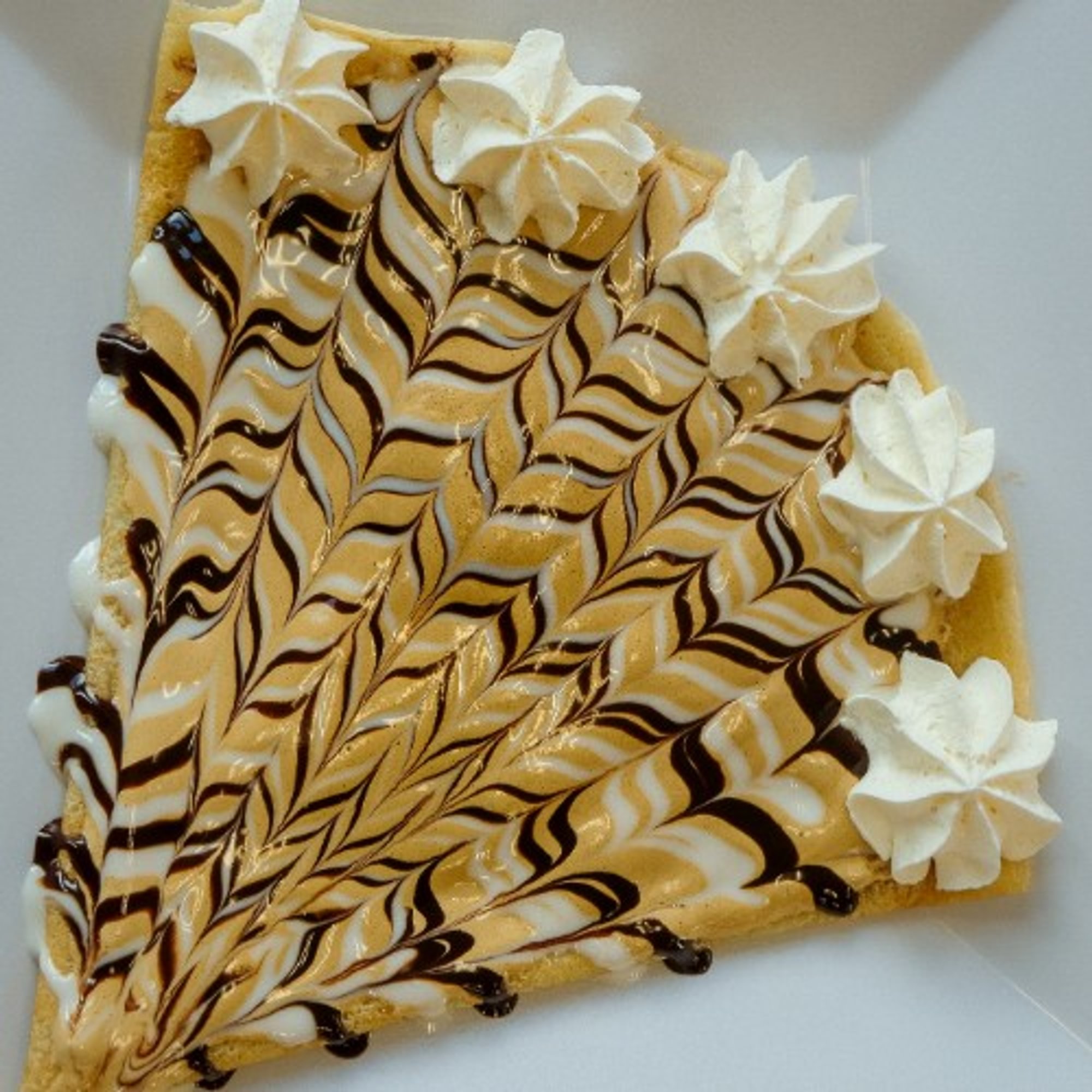 Fluffy Coffee Crepe
