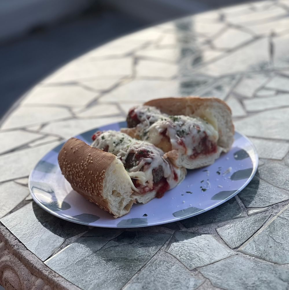 Meatball Parmigiana Sub