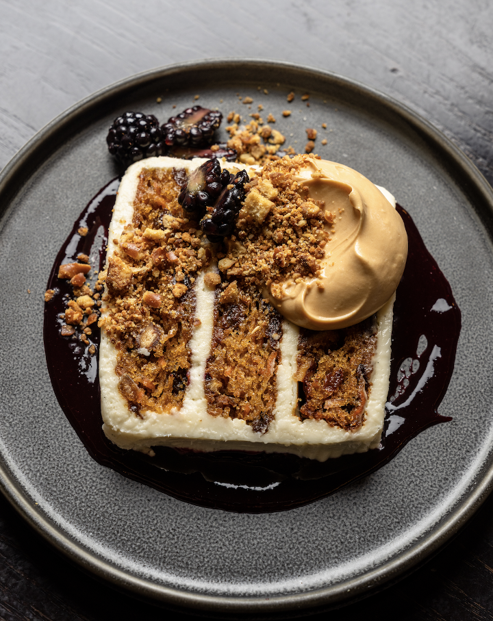 Salted Pretzel Carrot Cake