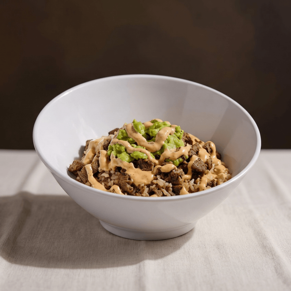 Steak & Guacamole Bowl