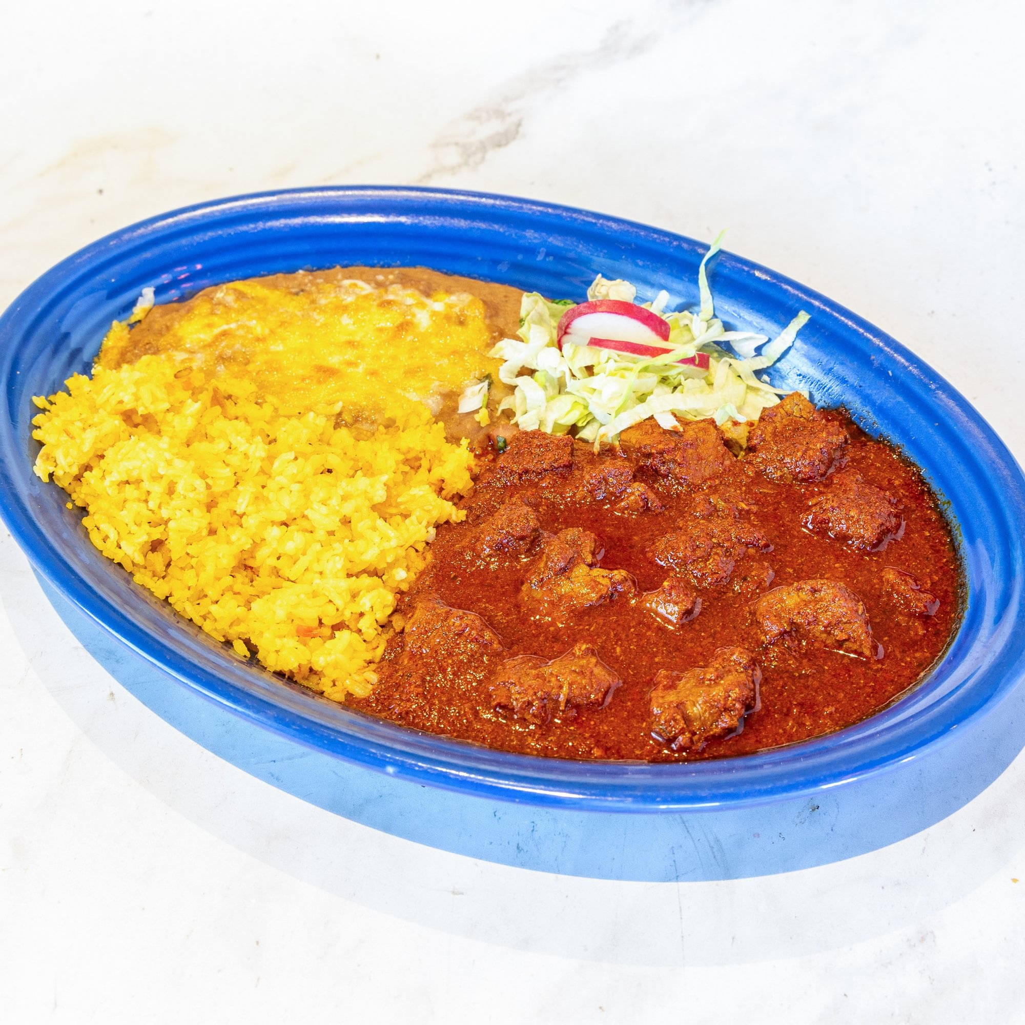 #21. Chile Colorado Combo