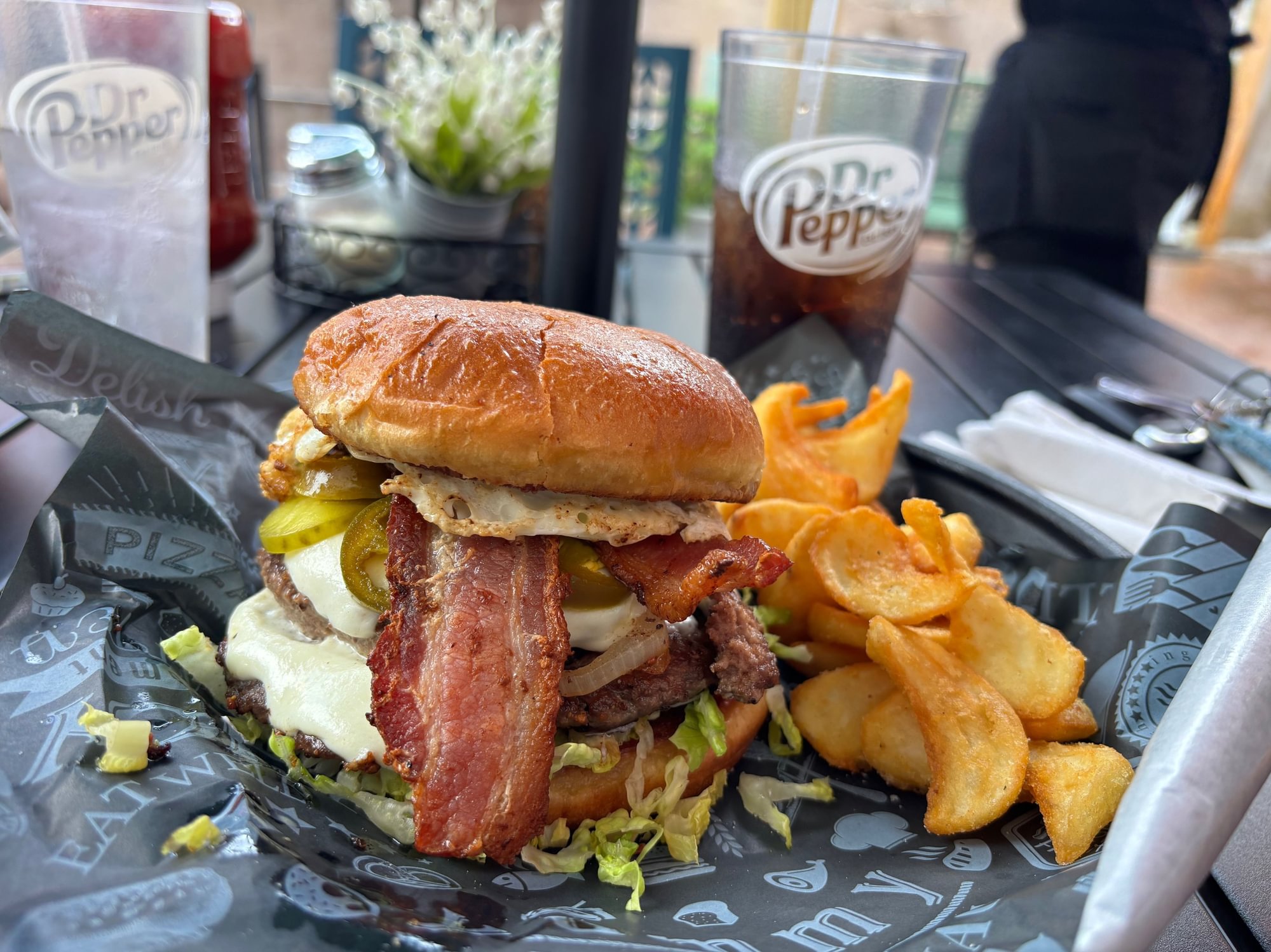 Brunch Burger Meal