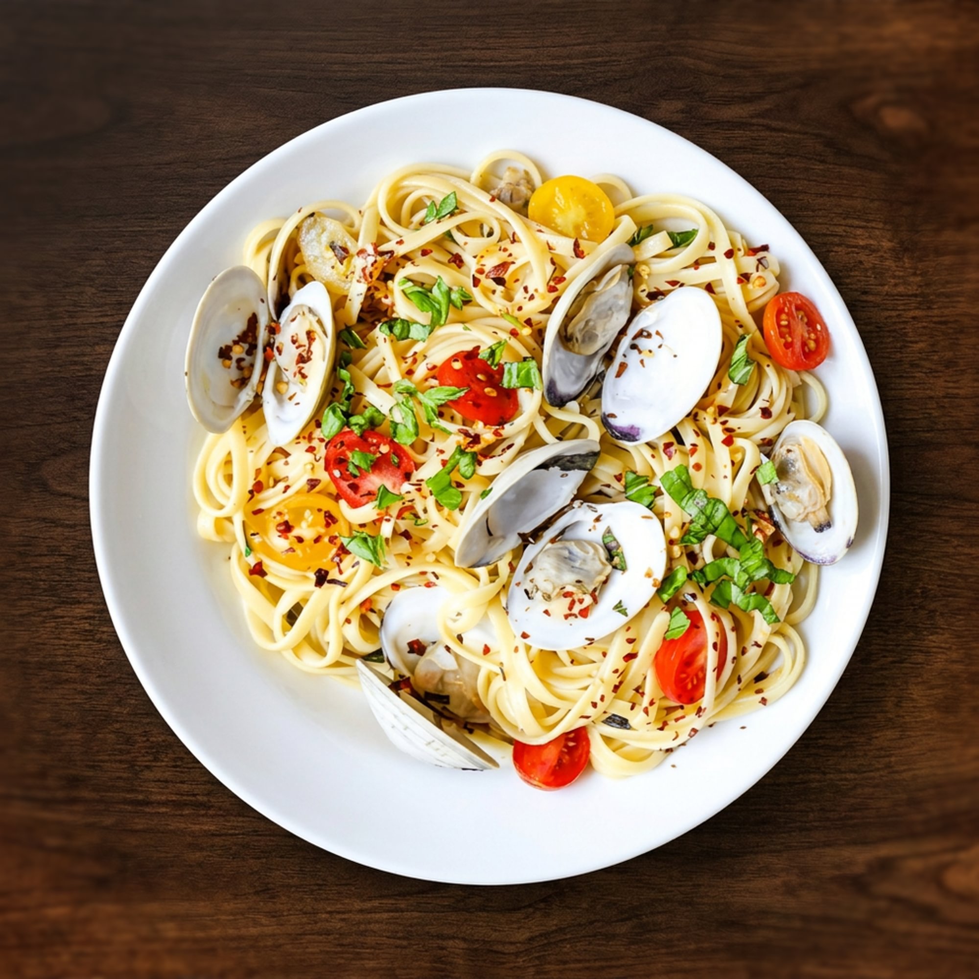 Seafood Wine Linguine