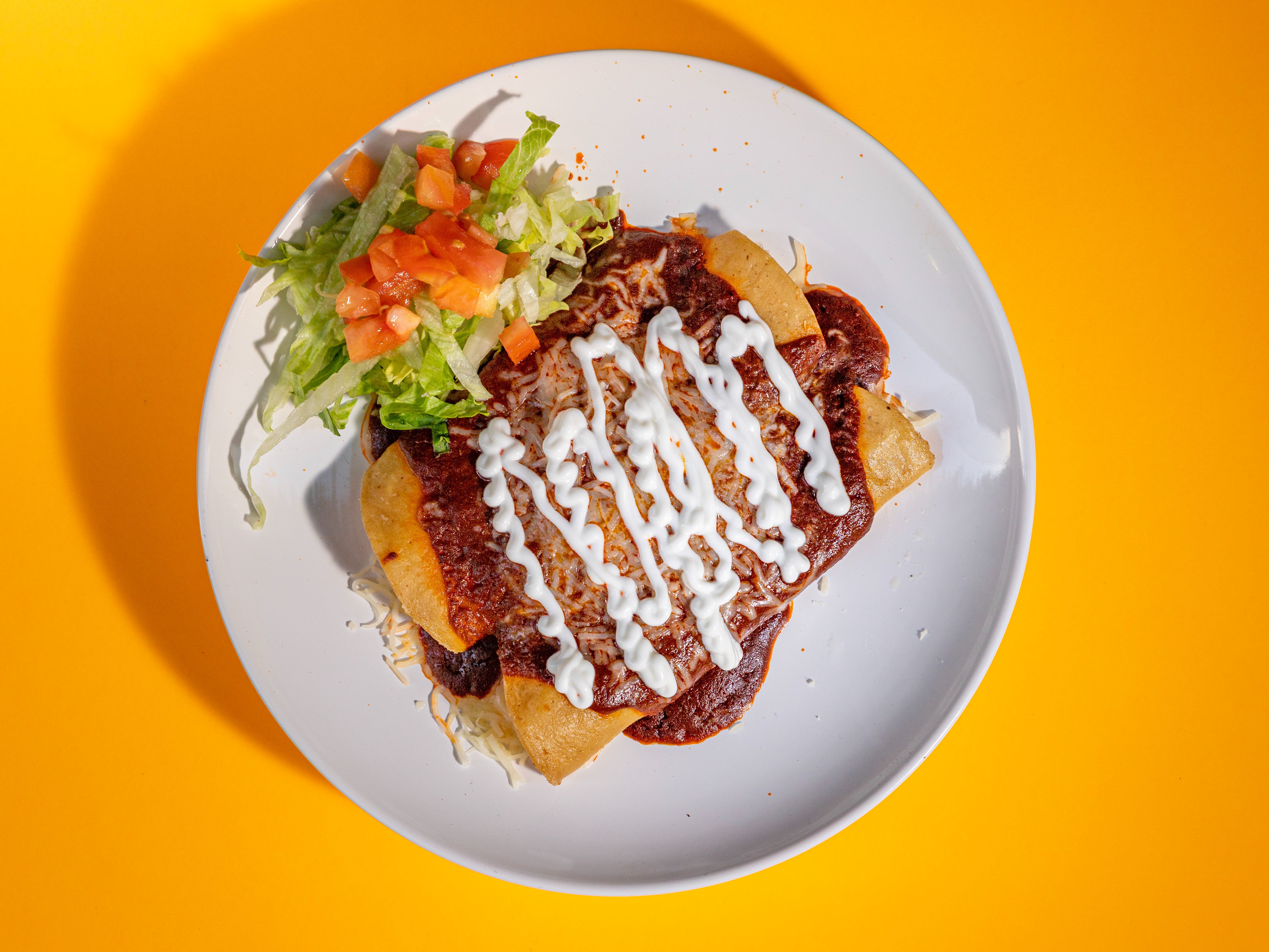 2 Chicken Asado Enchiladas