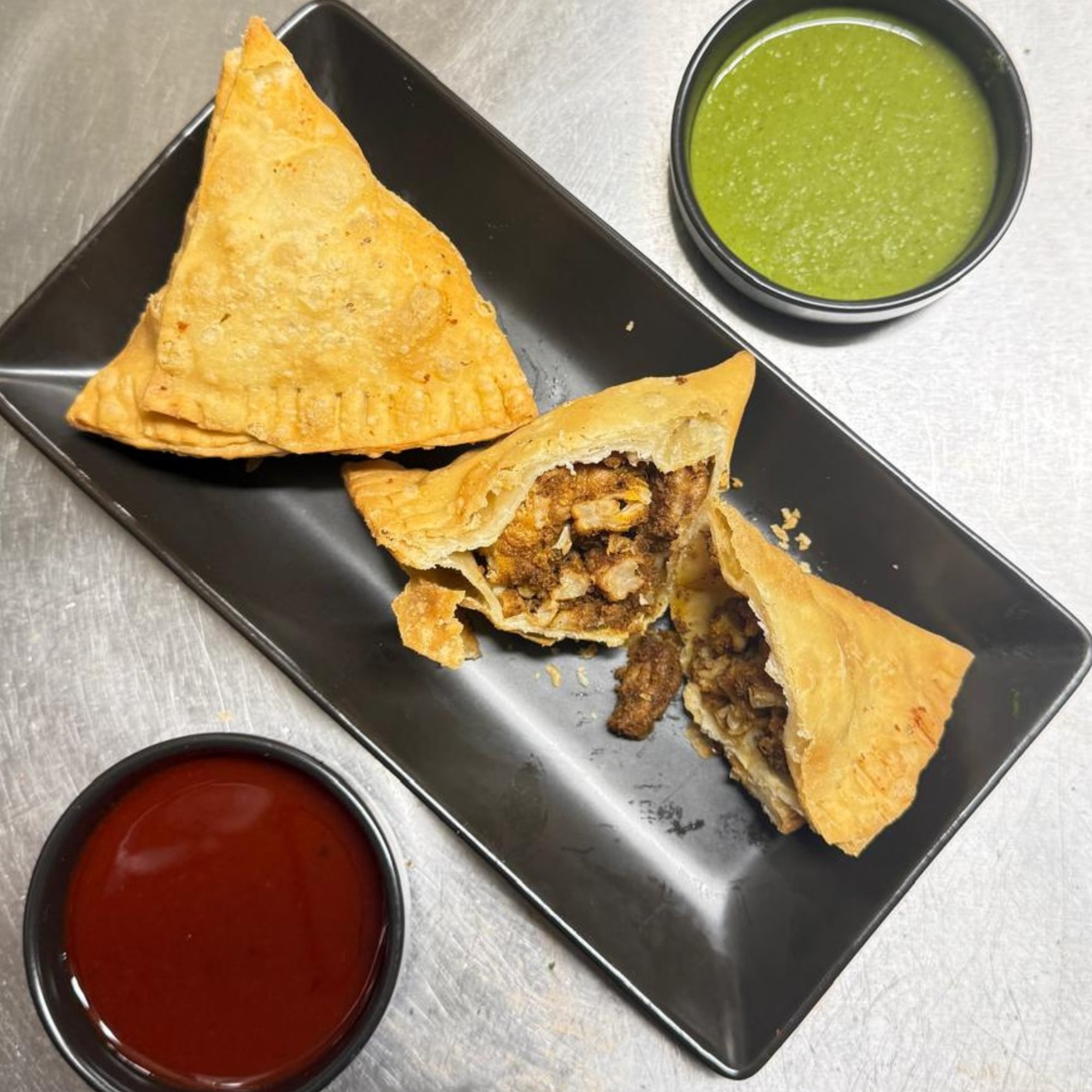 Shrimp Samosa Crunch — Crispy Indian Seafood Samosas