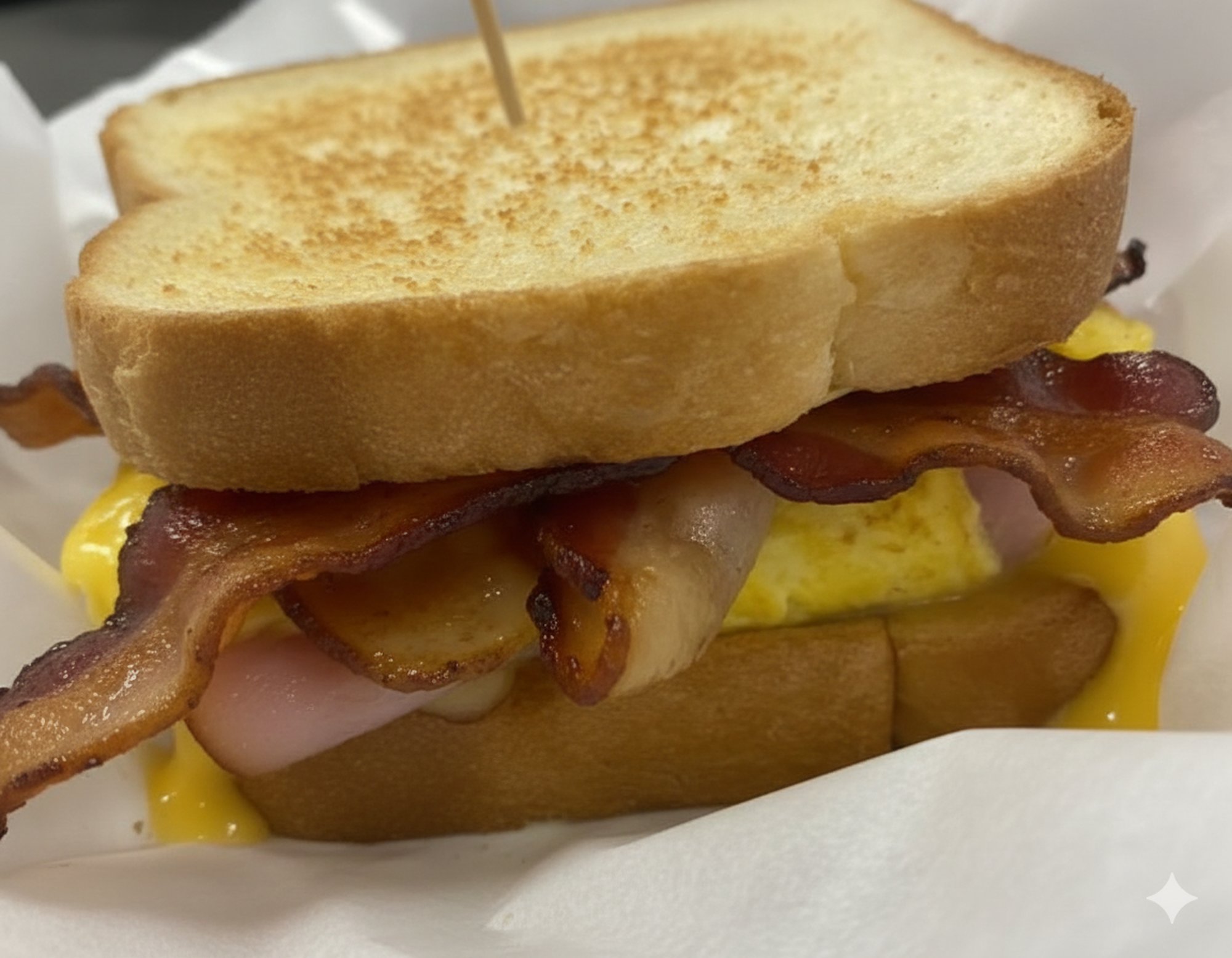Egg/Cheese/Bacon-Huevo/Queso/Tocineta