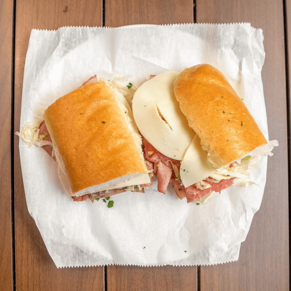 Italian Combo with Halal Ham & Cooked Salami Grinder