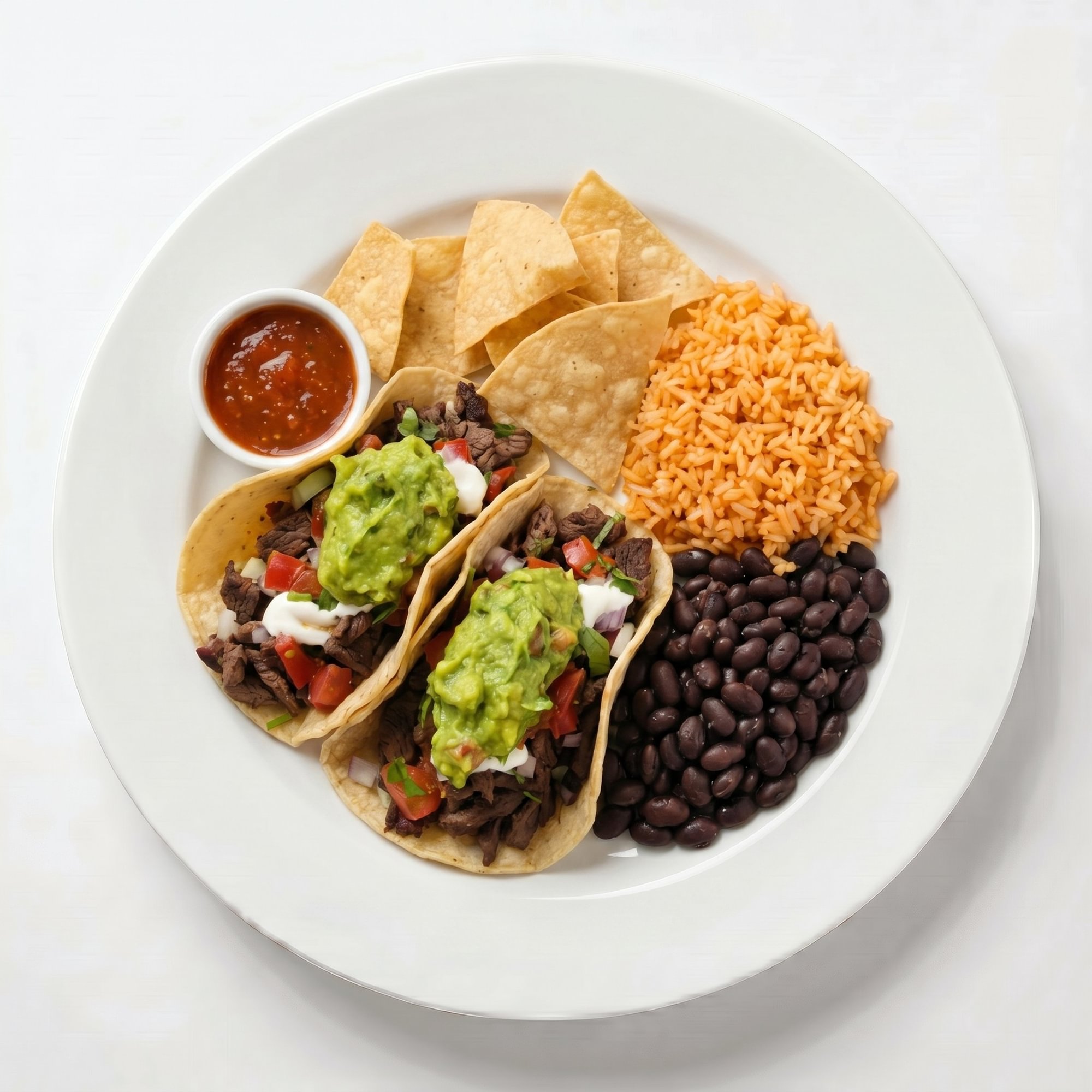 Cali-Style Taco Plate