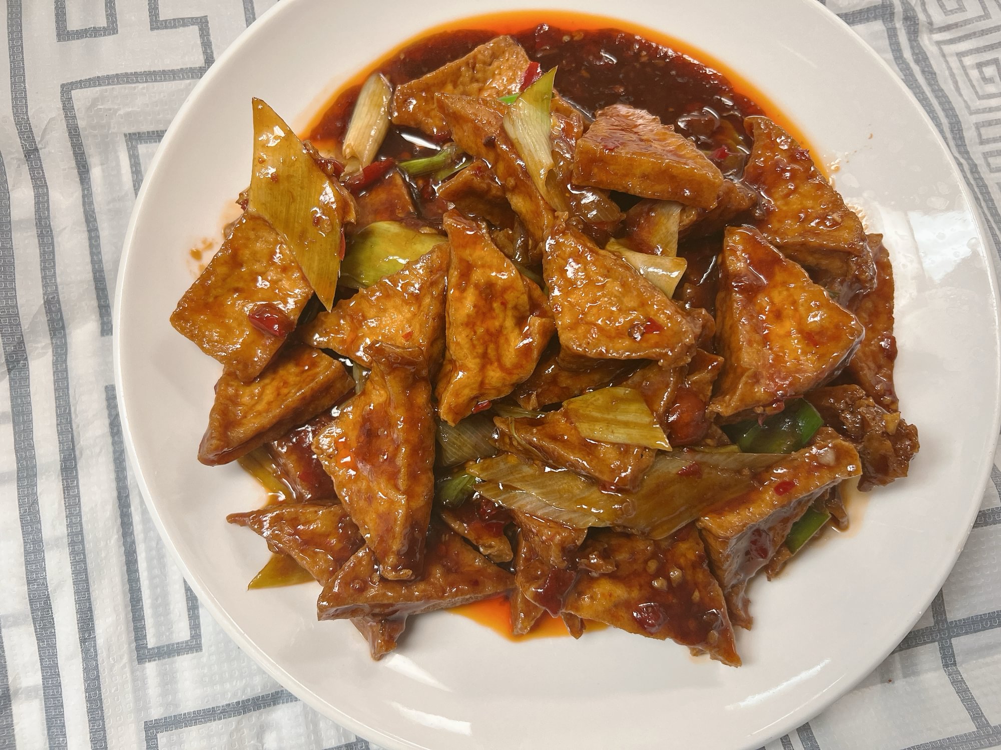 Stir Fried Tofu 家常豆腐