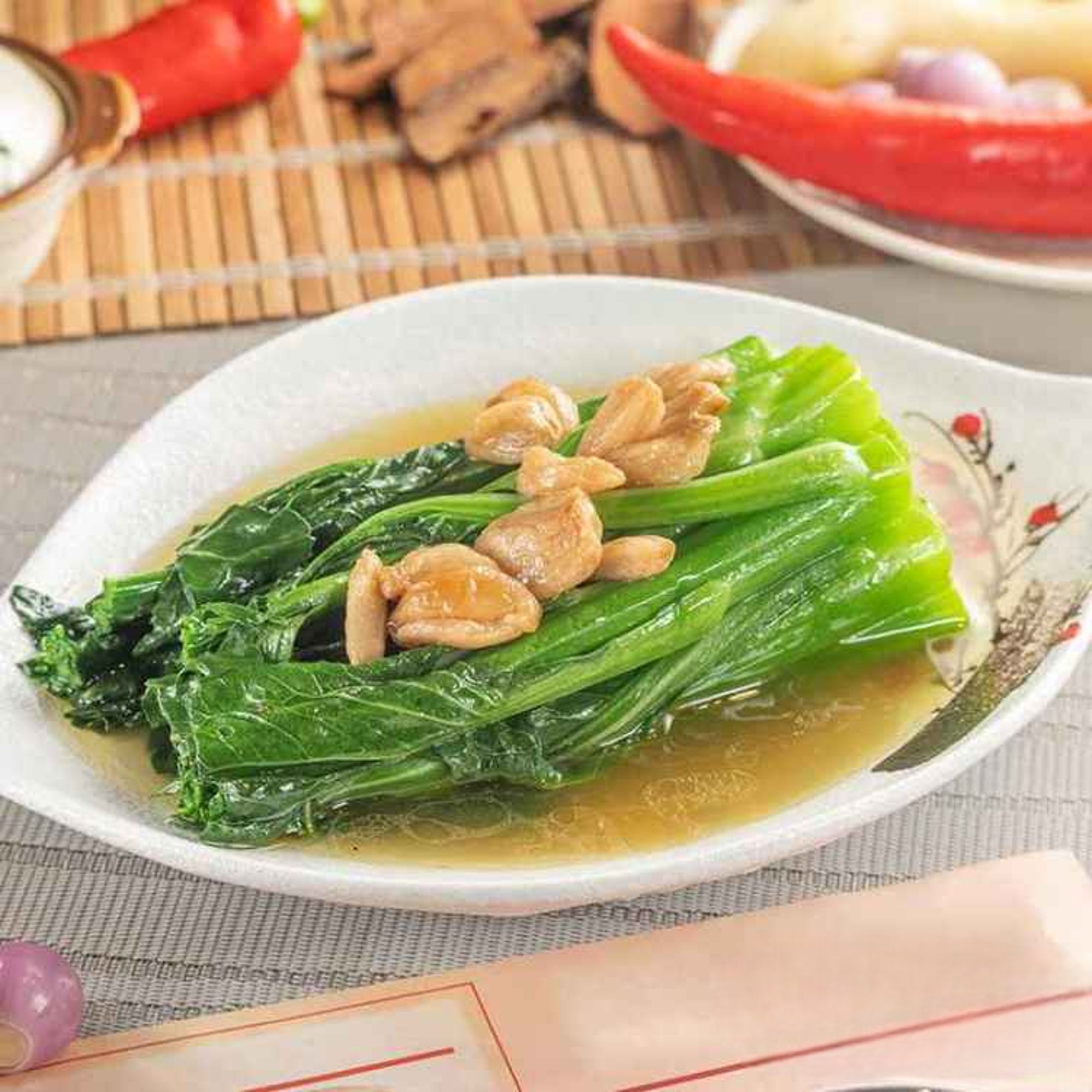 VG11. 上湯蒜子菜心/Yu Choy w. Garlic in Supreme Broth