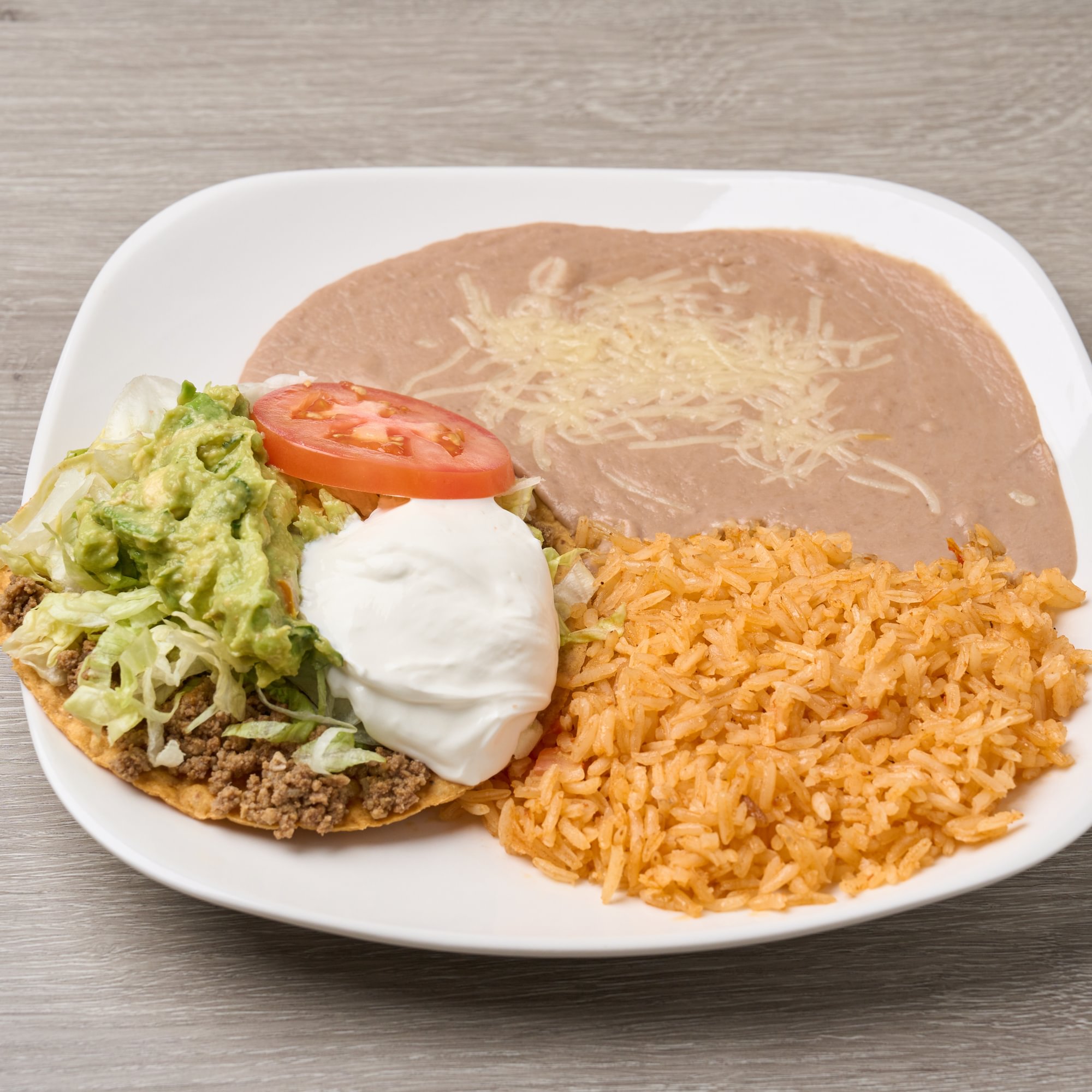 Tostada lunch