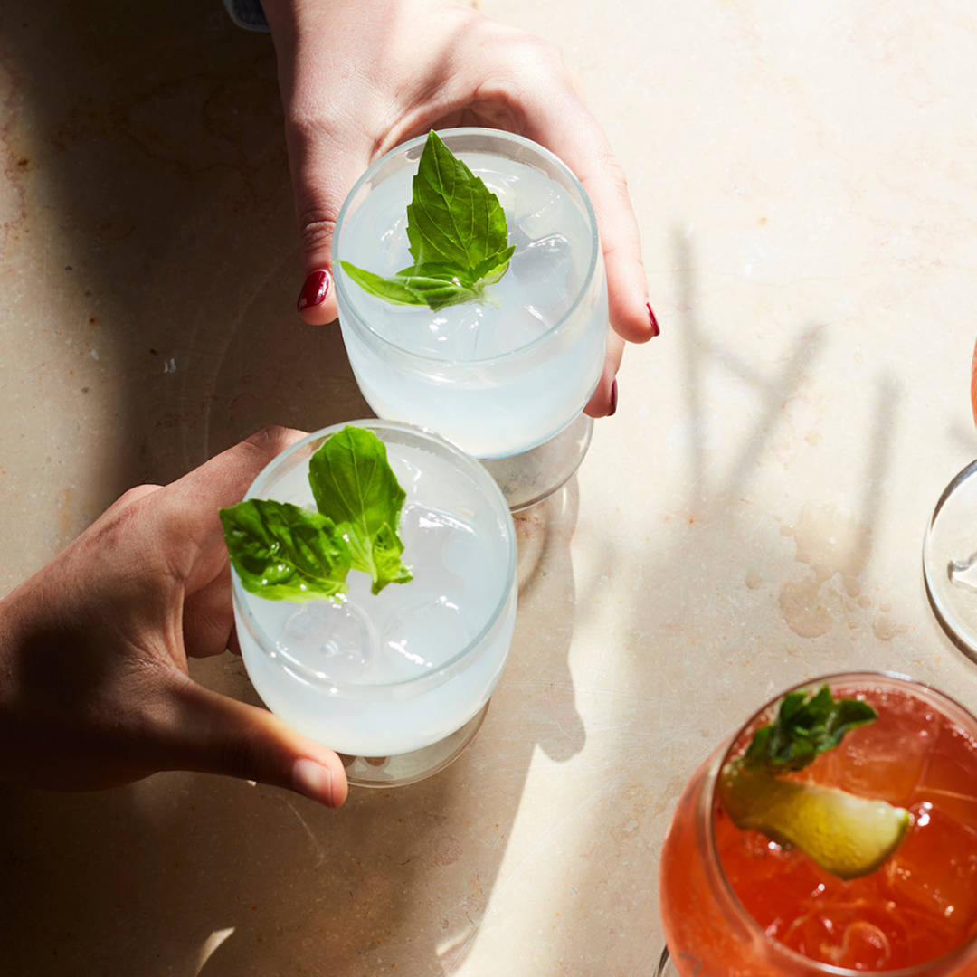 Elderflower Basil Smash