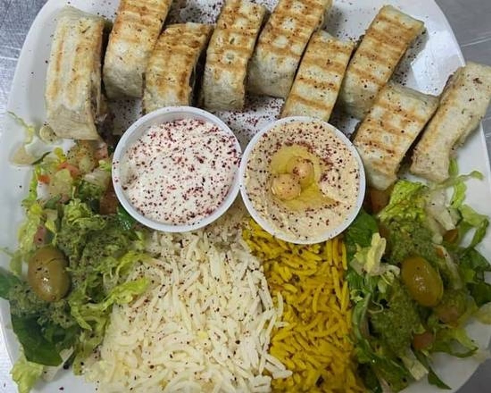 Hummus With Beef Shawarma