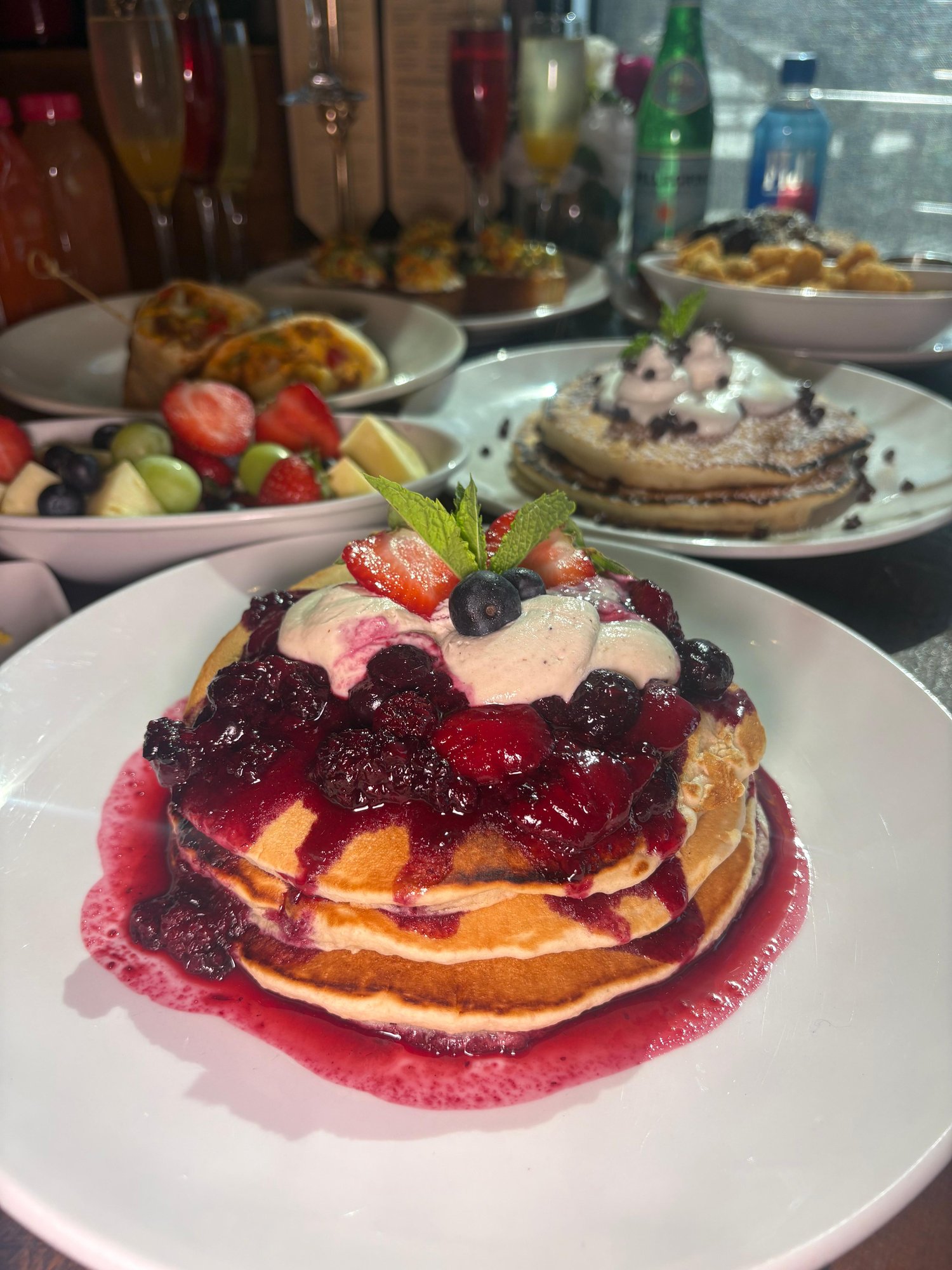 Mascarpone Pancakes