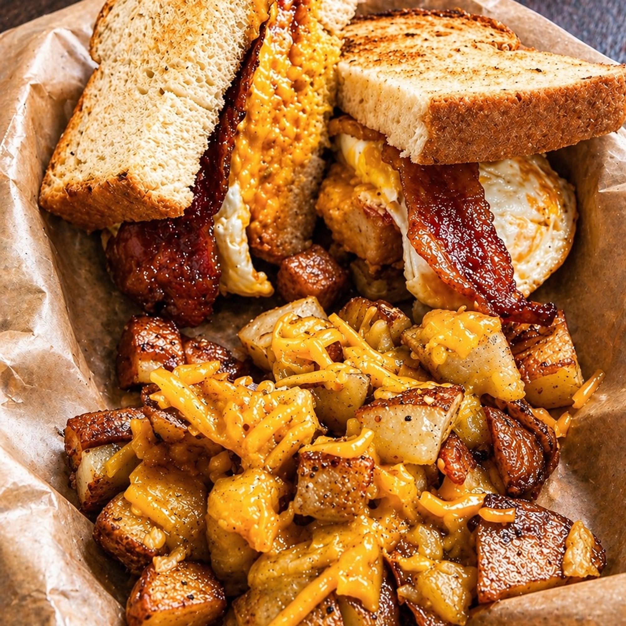 TX Cackleberry Sandwich Combo