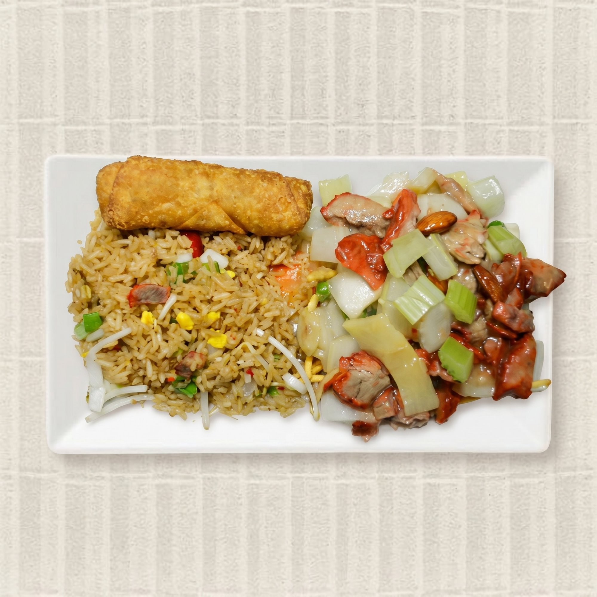 4. Pork Subgum Chow Mein Platter