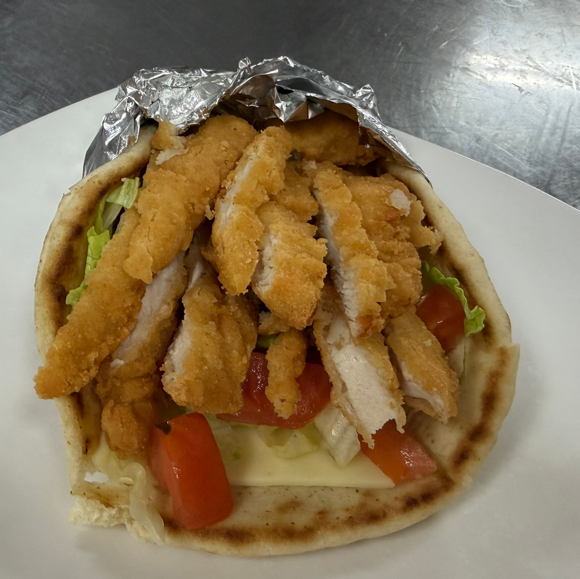 Chicken Strip Pita