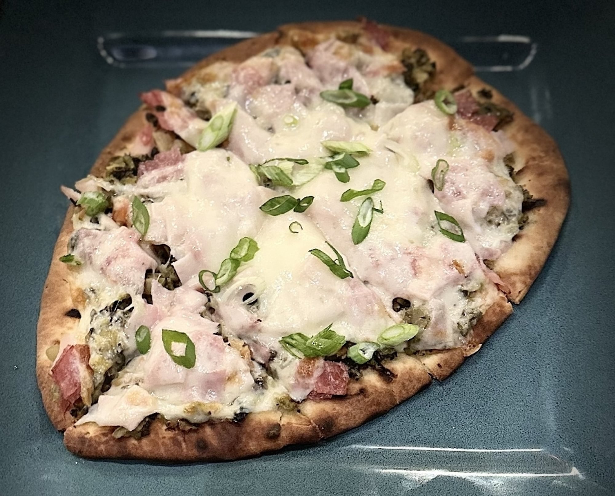 Chicken Bacon Ranch Flatbread