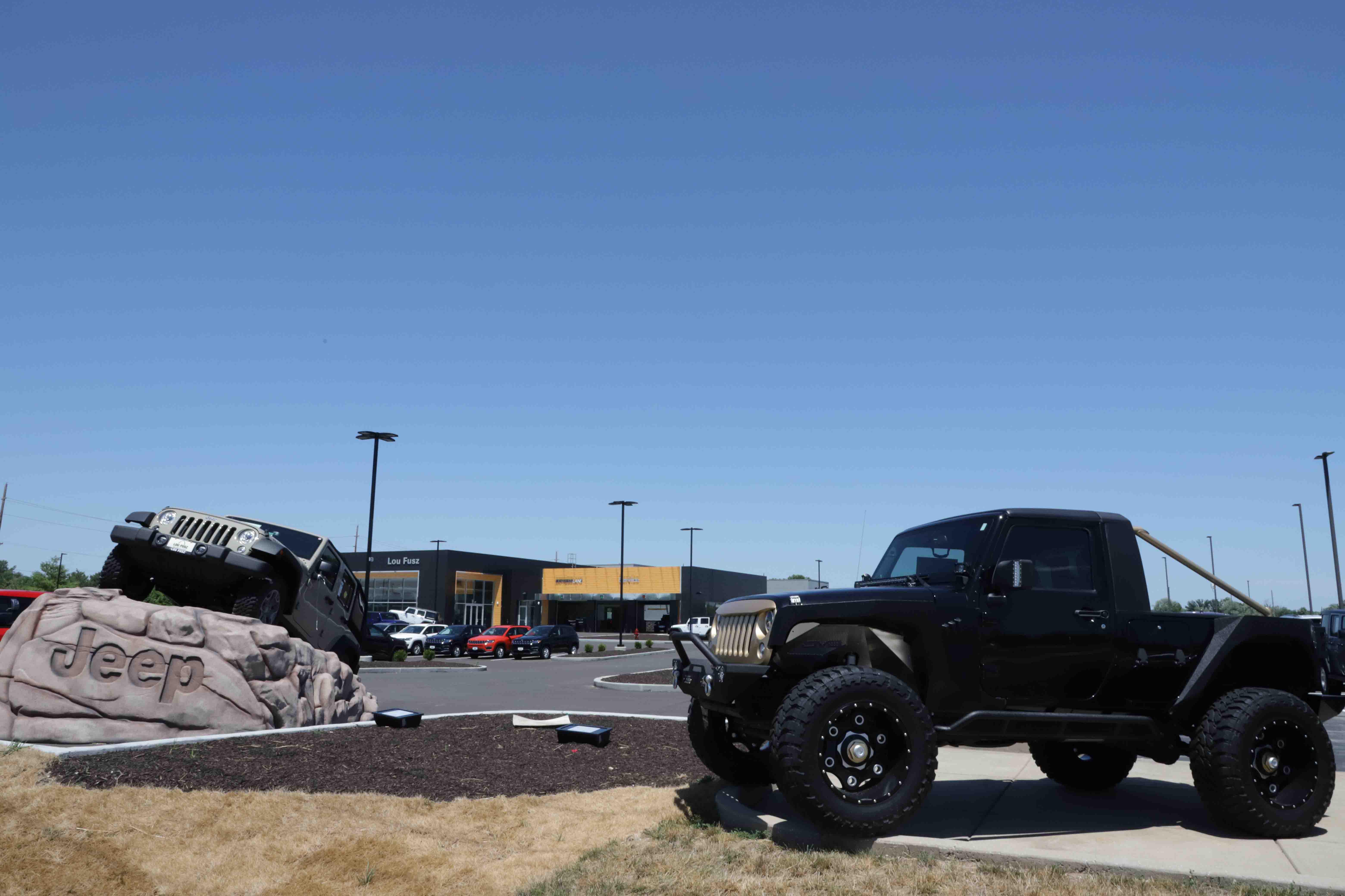 Lou Fusz Jeep Photo